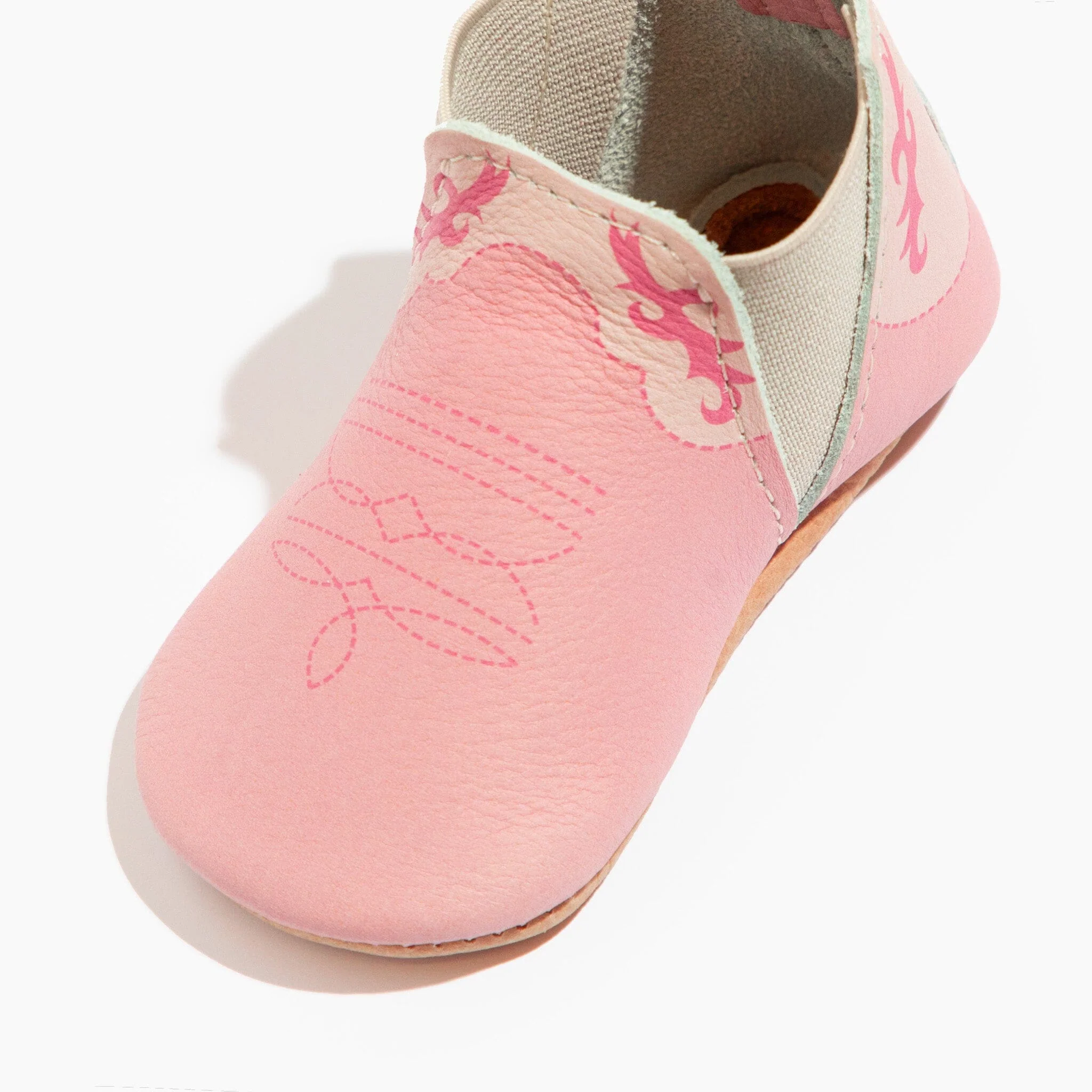 Bubblegum Cowboy Chelsea Boot Baby Shoe - Image 3