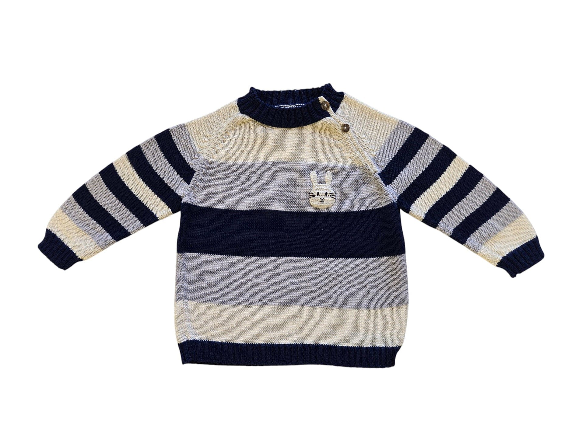 Bunny Striped Sweater - Image 2