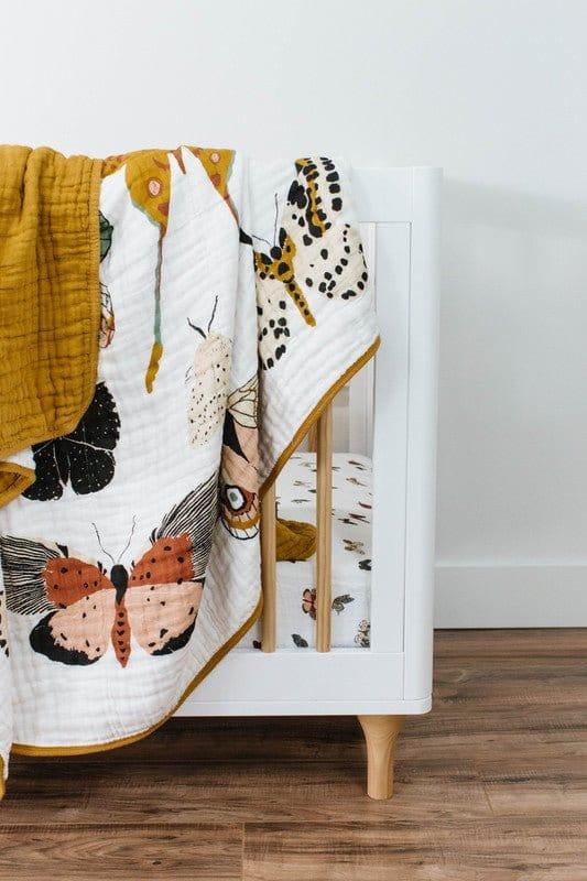 Girl's Quilt Blanket - Butterfly Collector - Image 3