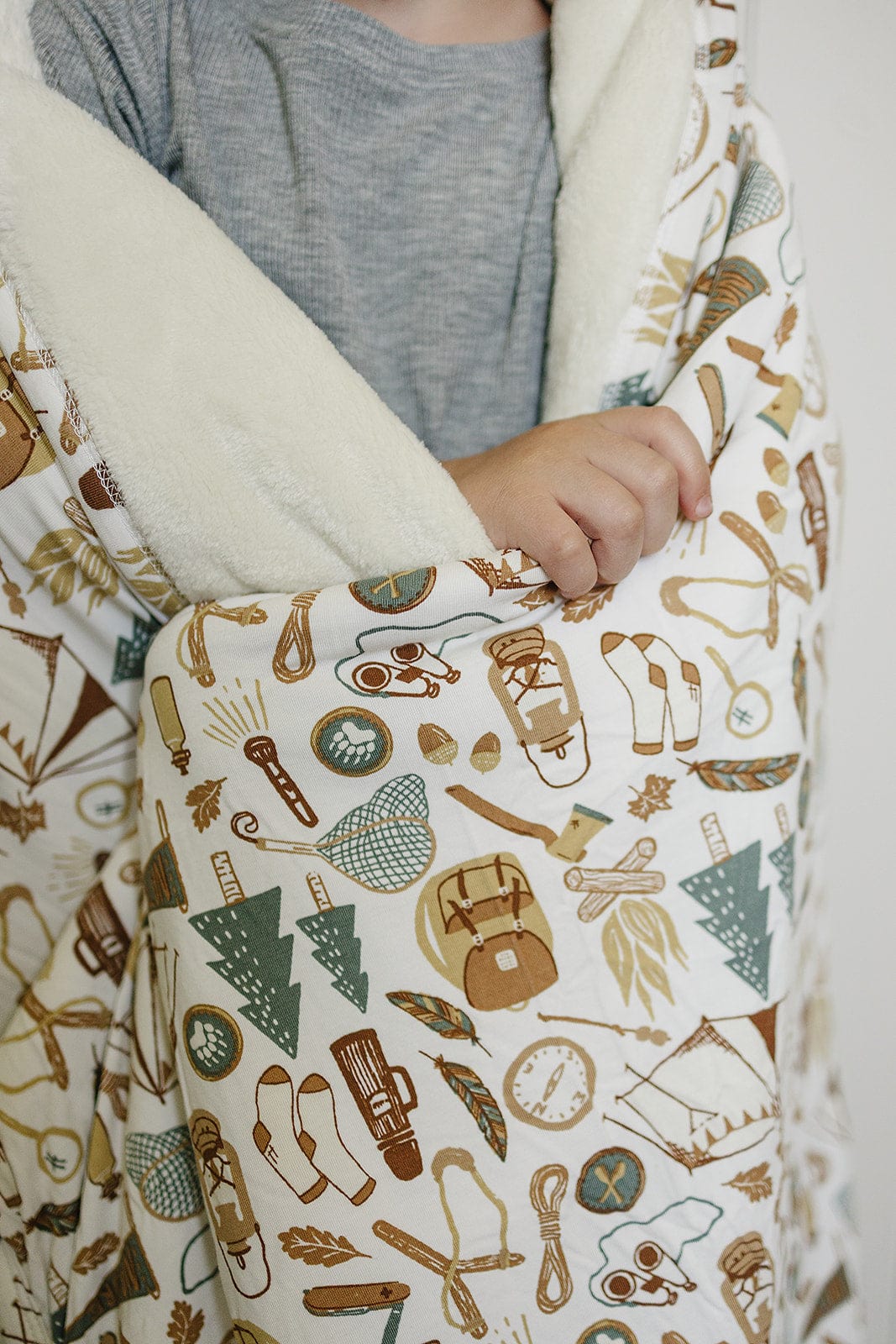 Camping Trip Bamboo Fleece Quilt - Image 3
