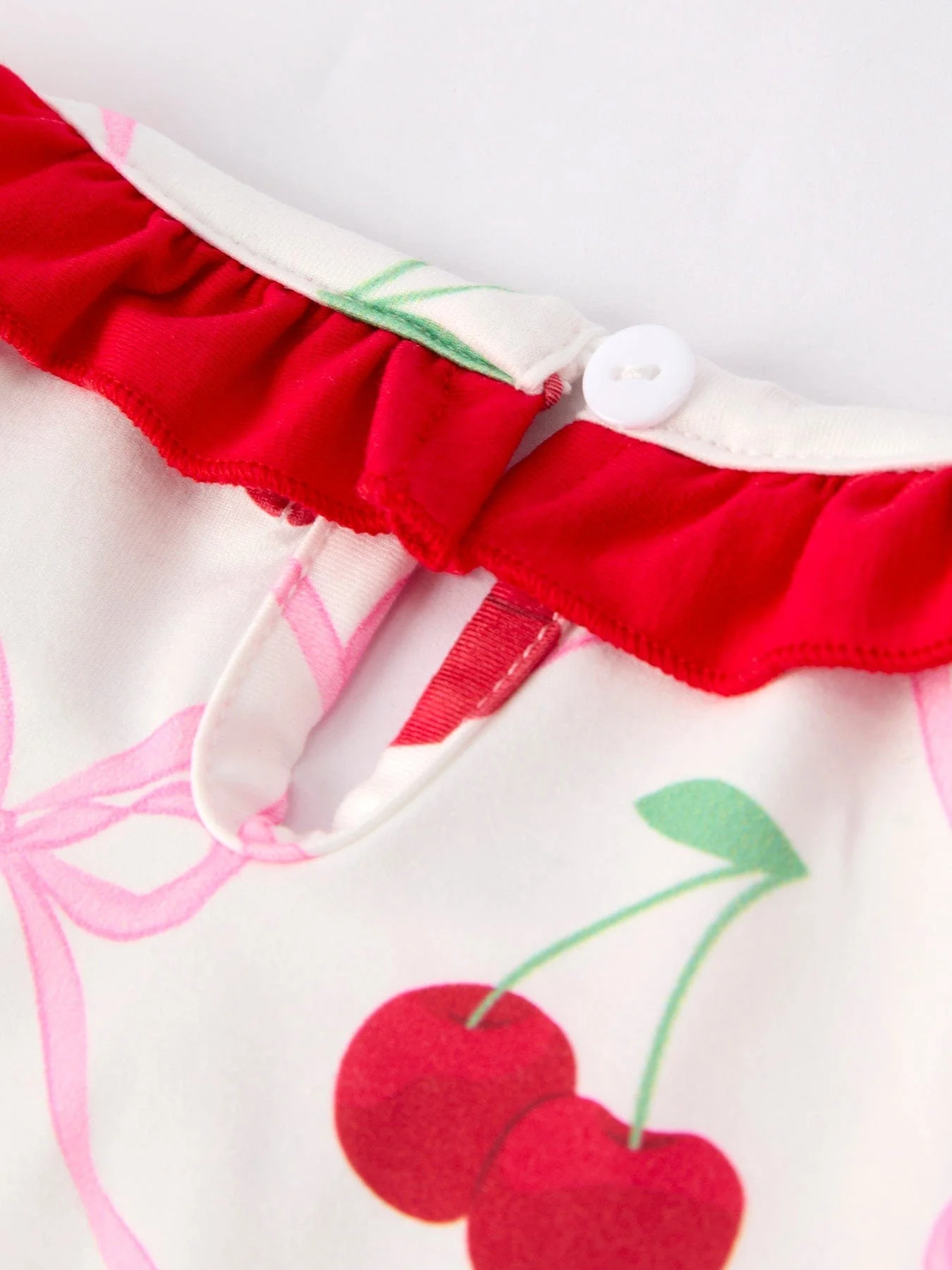 Cherry Bow Girls' Dress - Image 5