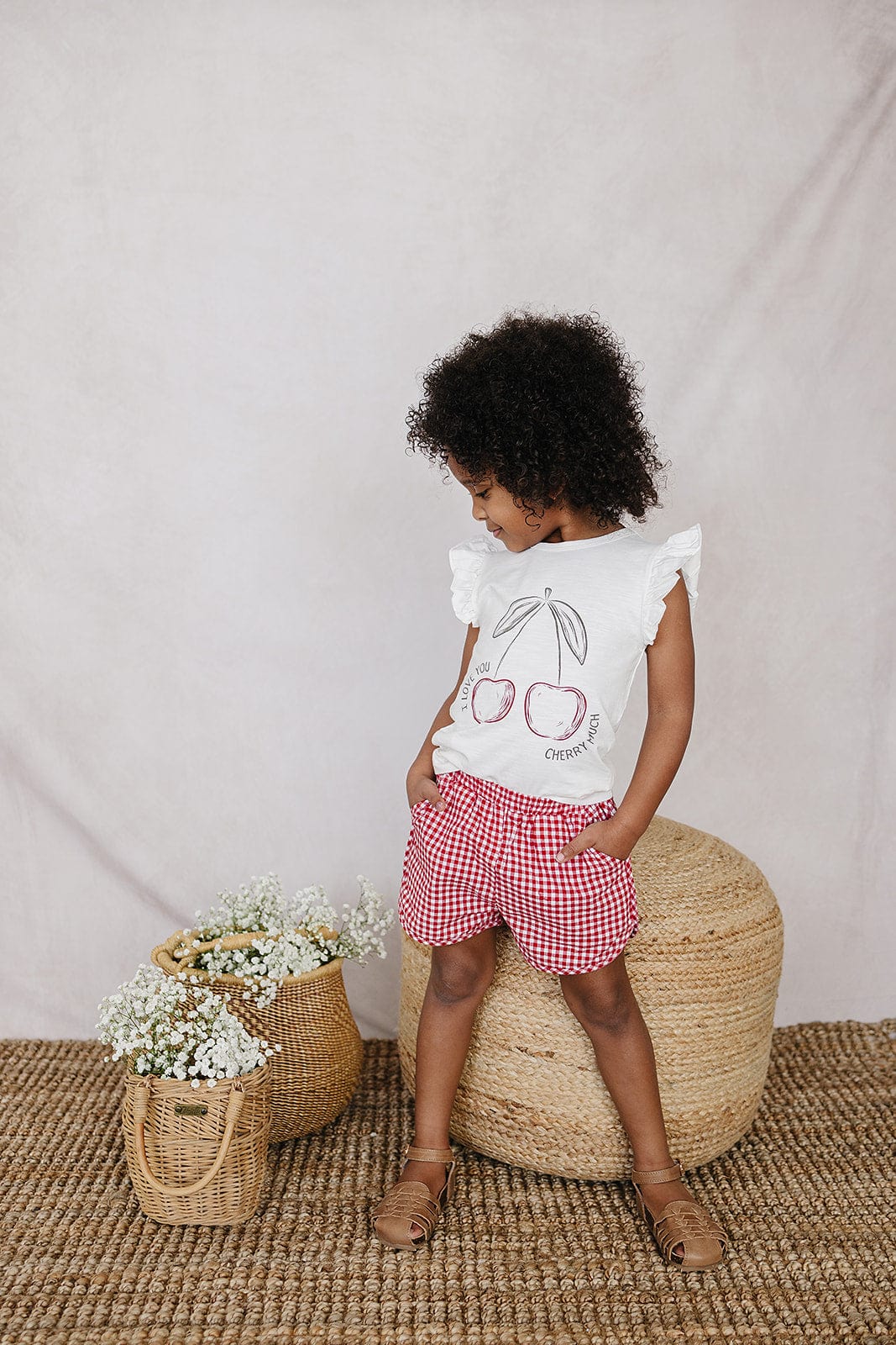 Cherry Ruffle Tee - Image 2