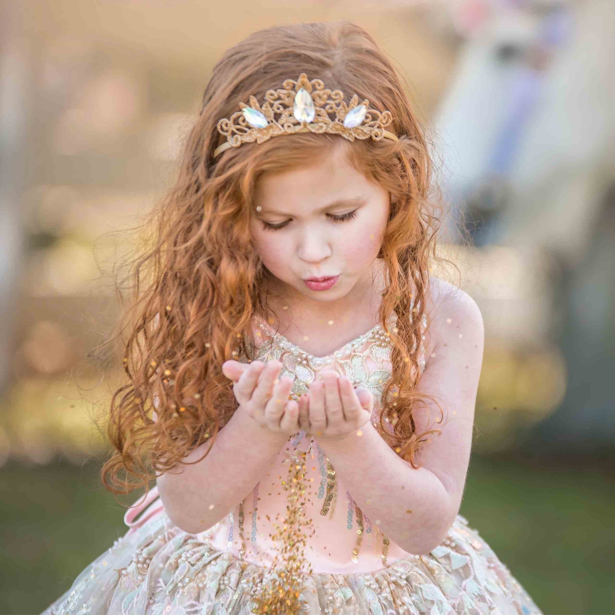 Chloe Princess Crown - Clear Tiara - Image 2