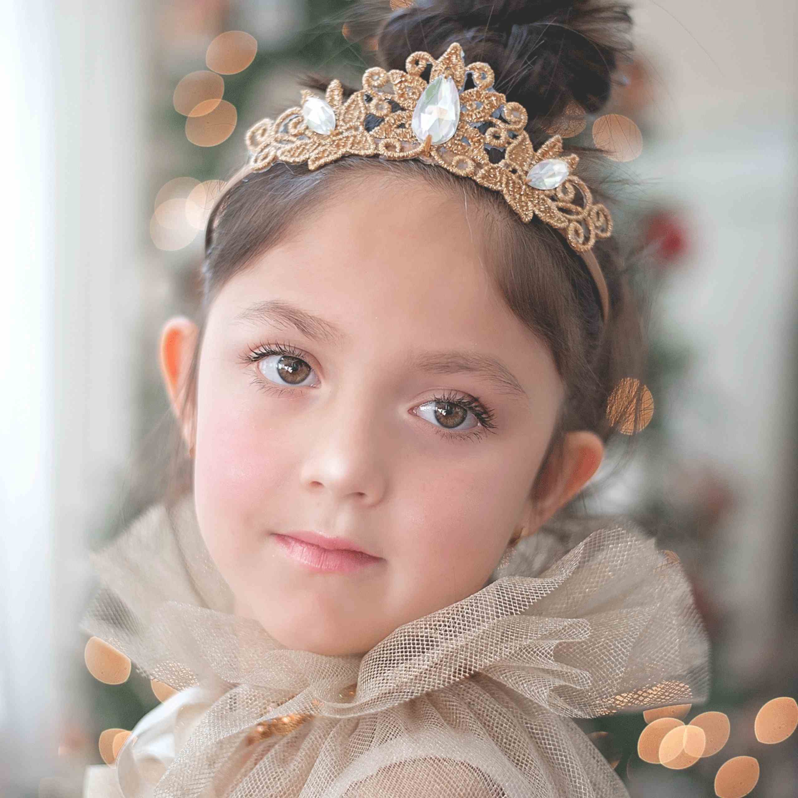 Chloe Princess Crown - Clear Tiara - Image 4