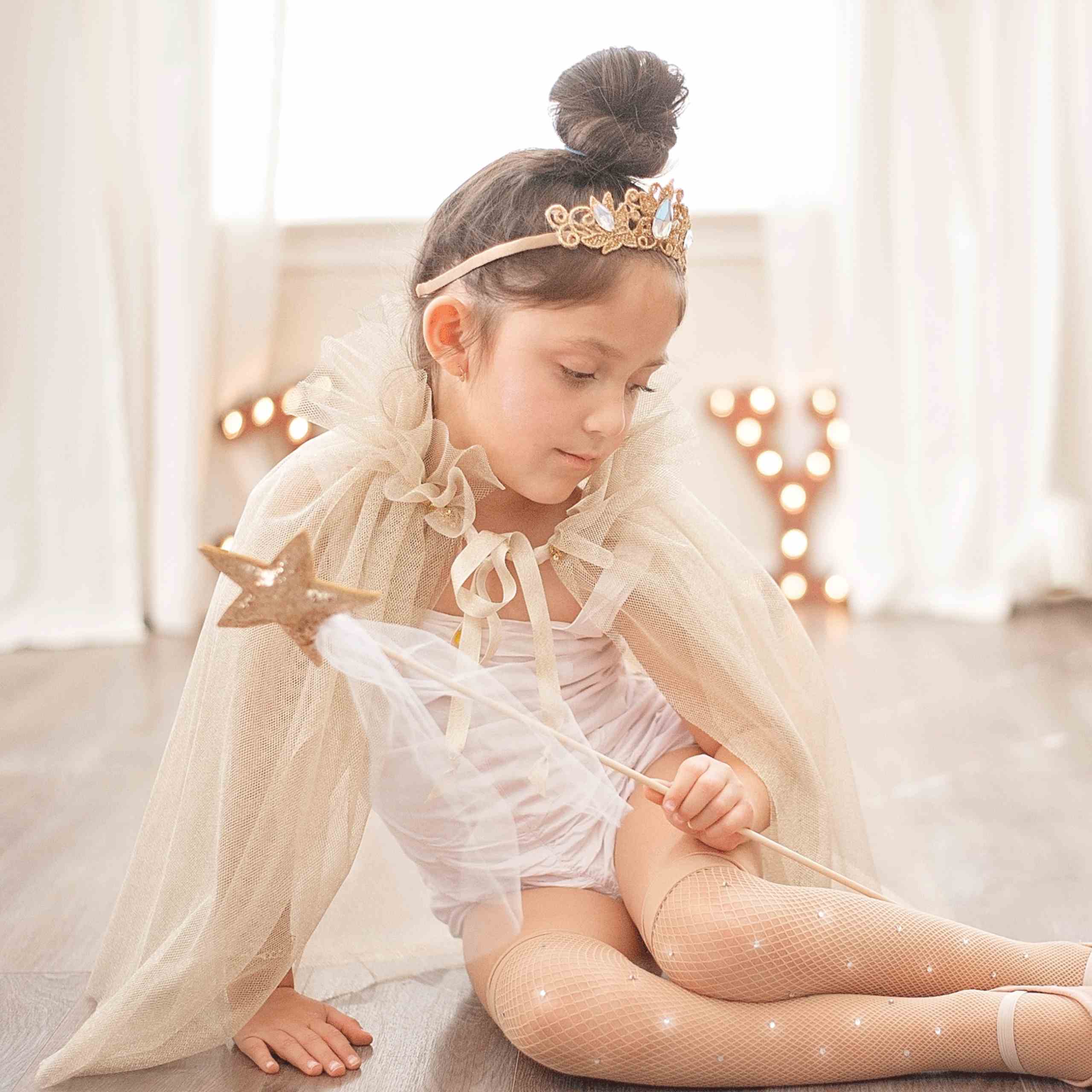 Chloe Princess Crown - Clear Tiara - Image 5