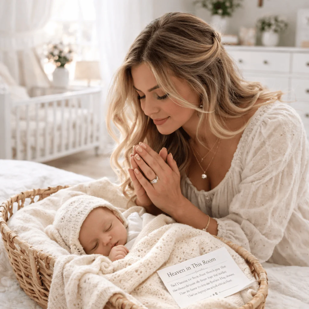 Christian Newborn Baby Gift Box – Prayer Keepsake Set – Heaven in the Room™ - Image 2