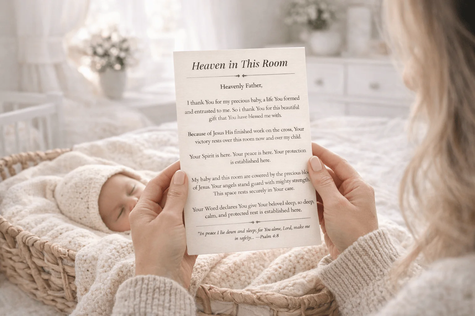 Christian Newborn Baby Gift Box – Prayer Keepsake Set – Heaven in the Room™ - Image 3