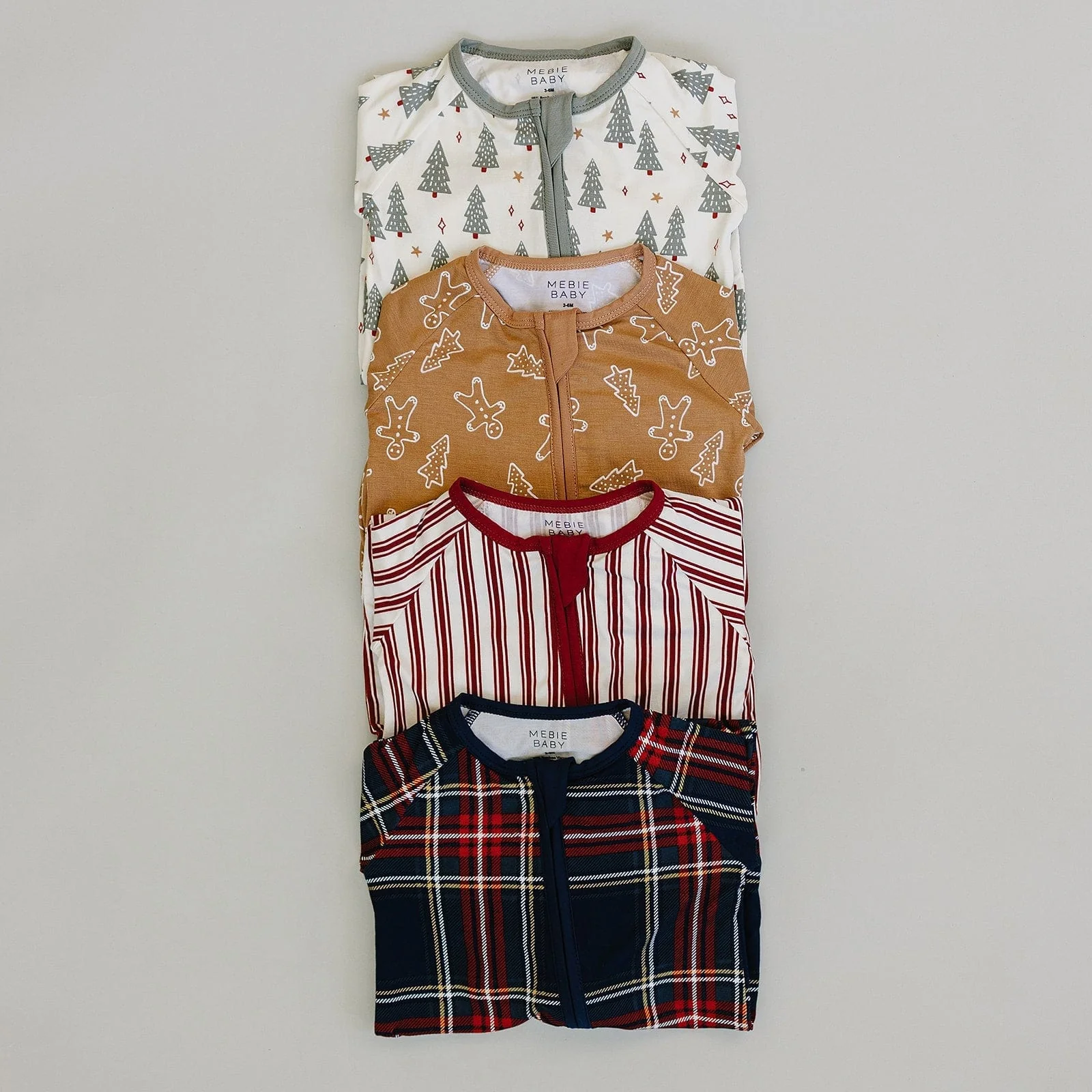 Christmas Plaid Bamboo Zipper - Image 6