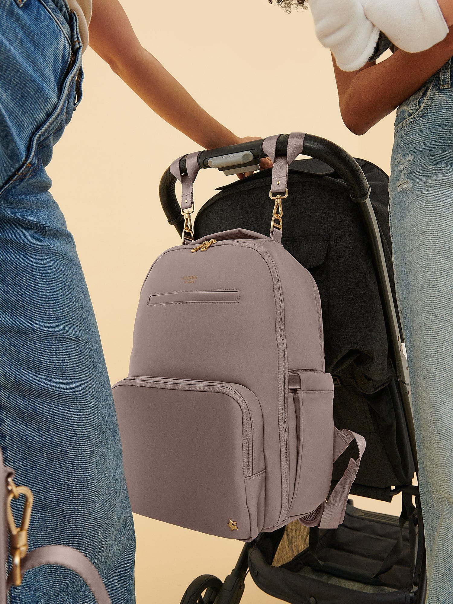 Classic Diaper Backpack - Taupe - Image 4