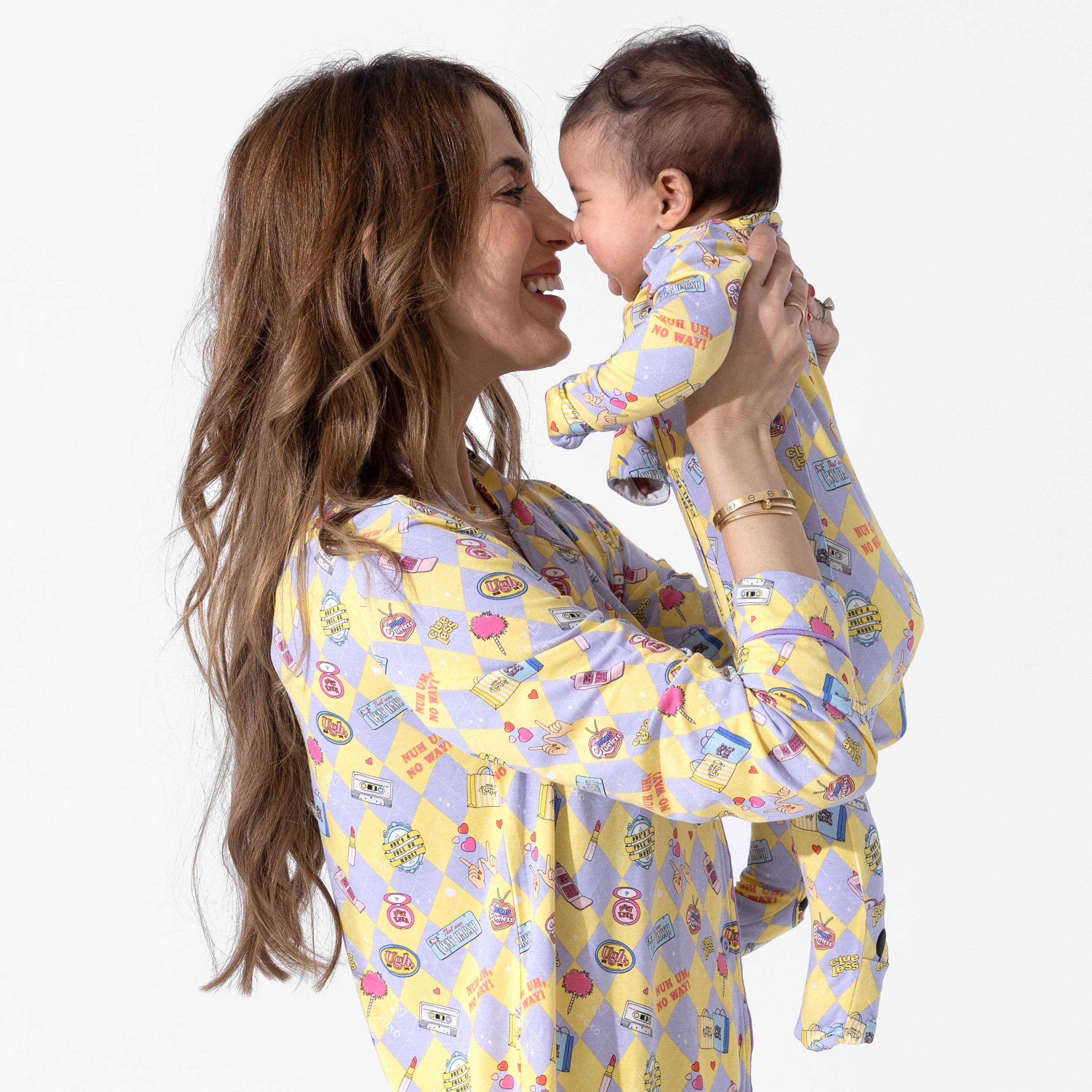 Bamboo Convertible Footie Romper - Clueless As If! - Image 3