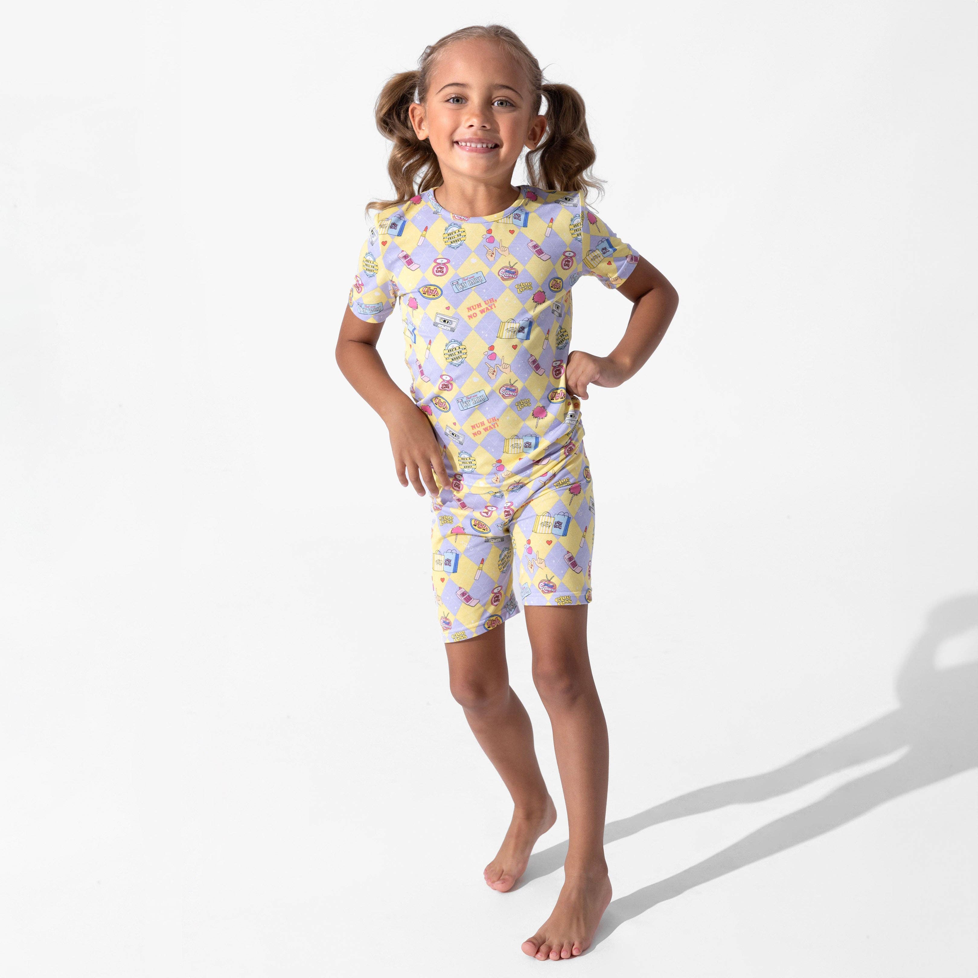 Bamboo Pajama Set with Shorts - Clueless As If! - Image 6