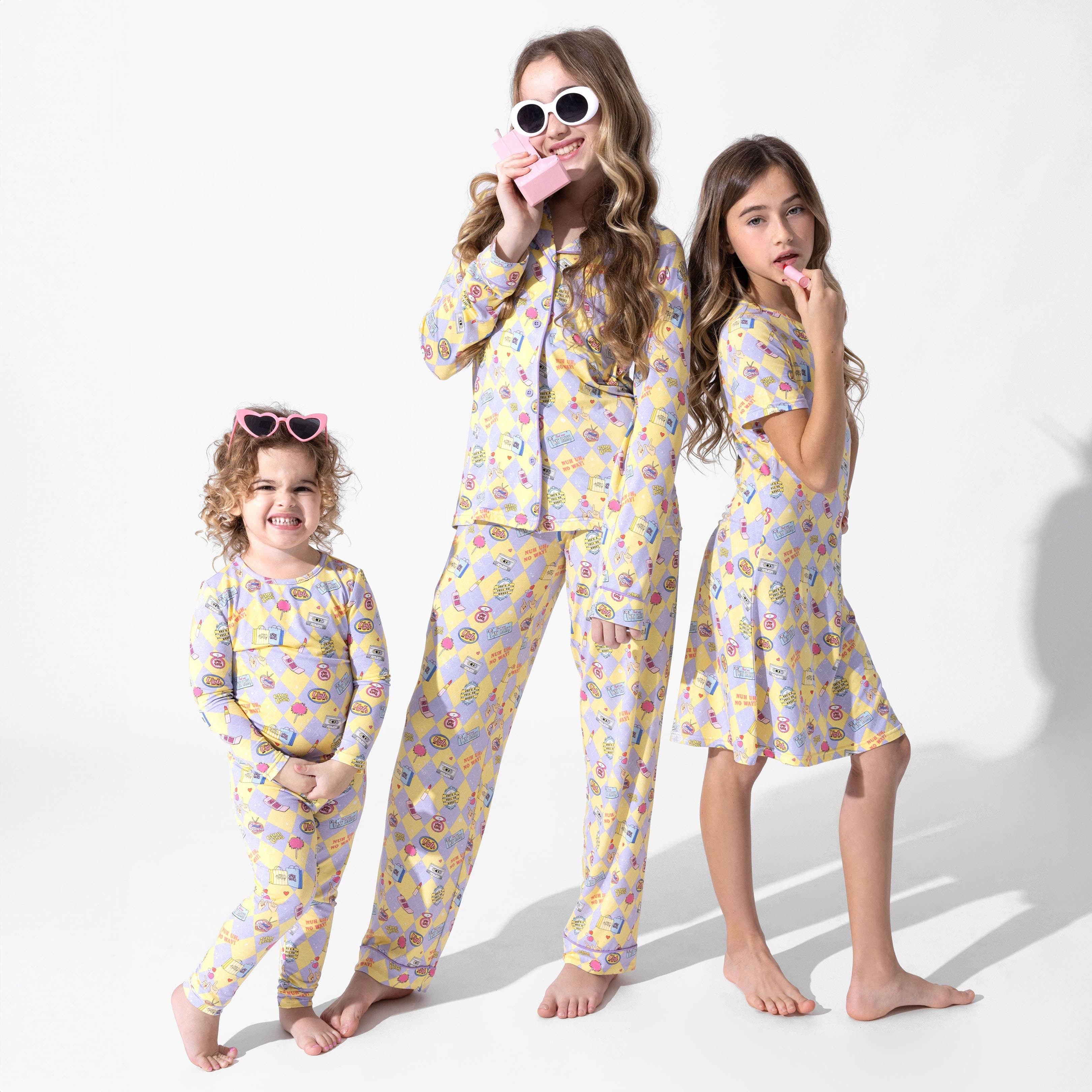 Bamboo Long Sleeve Pajama Set - Clueless As If! - Image 11