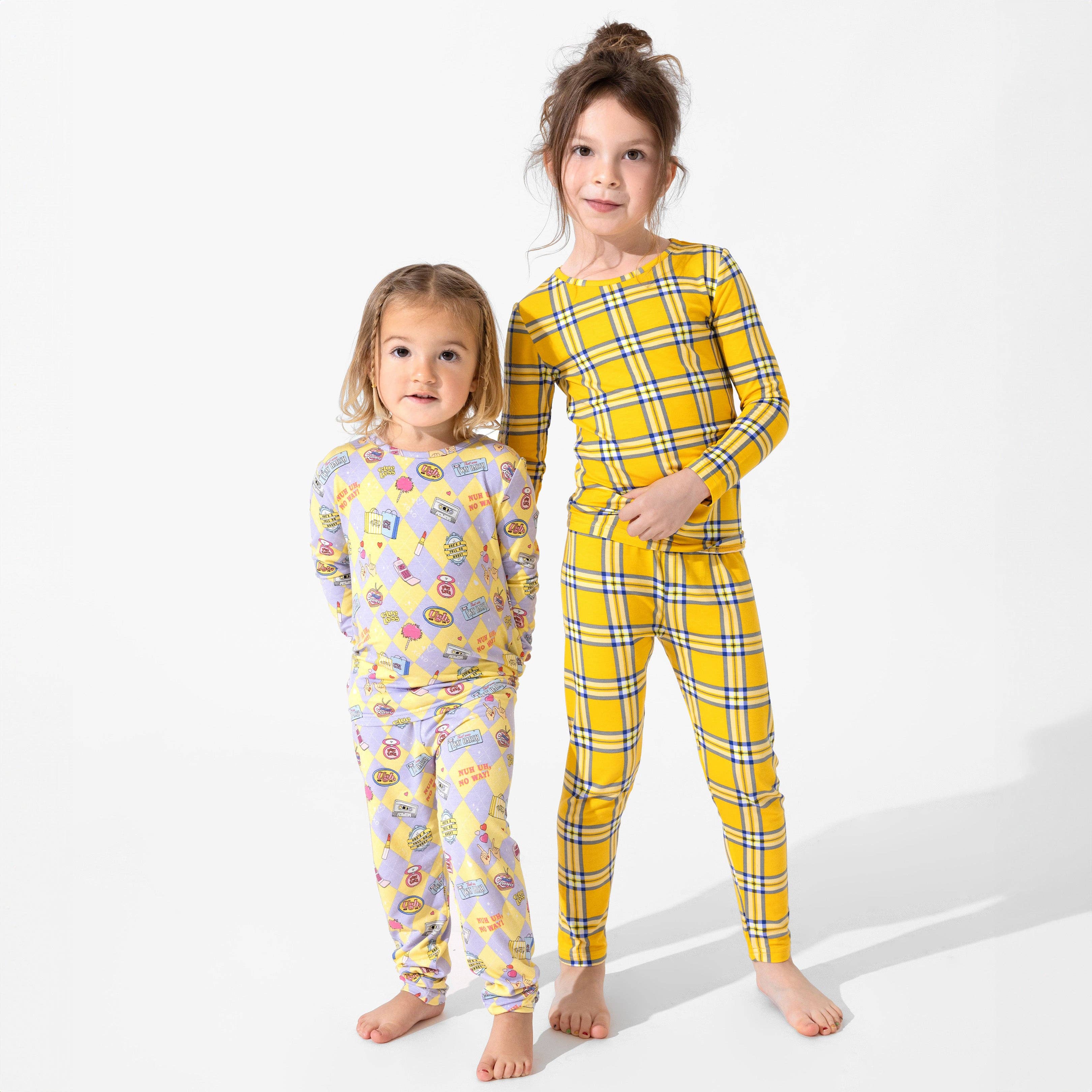 Bamboo Long Sleeve Pajama Set - Clueless As If! - Image 18