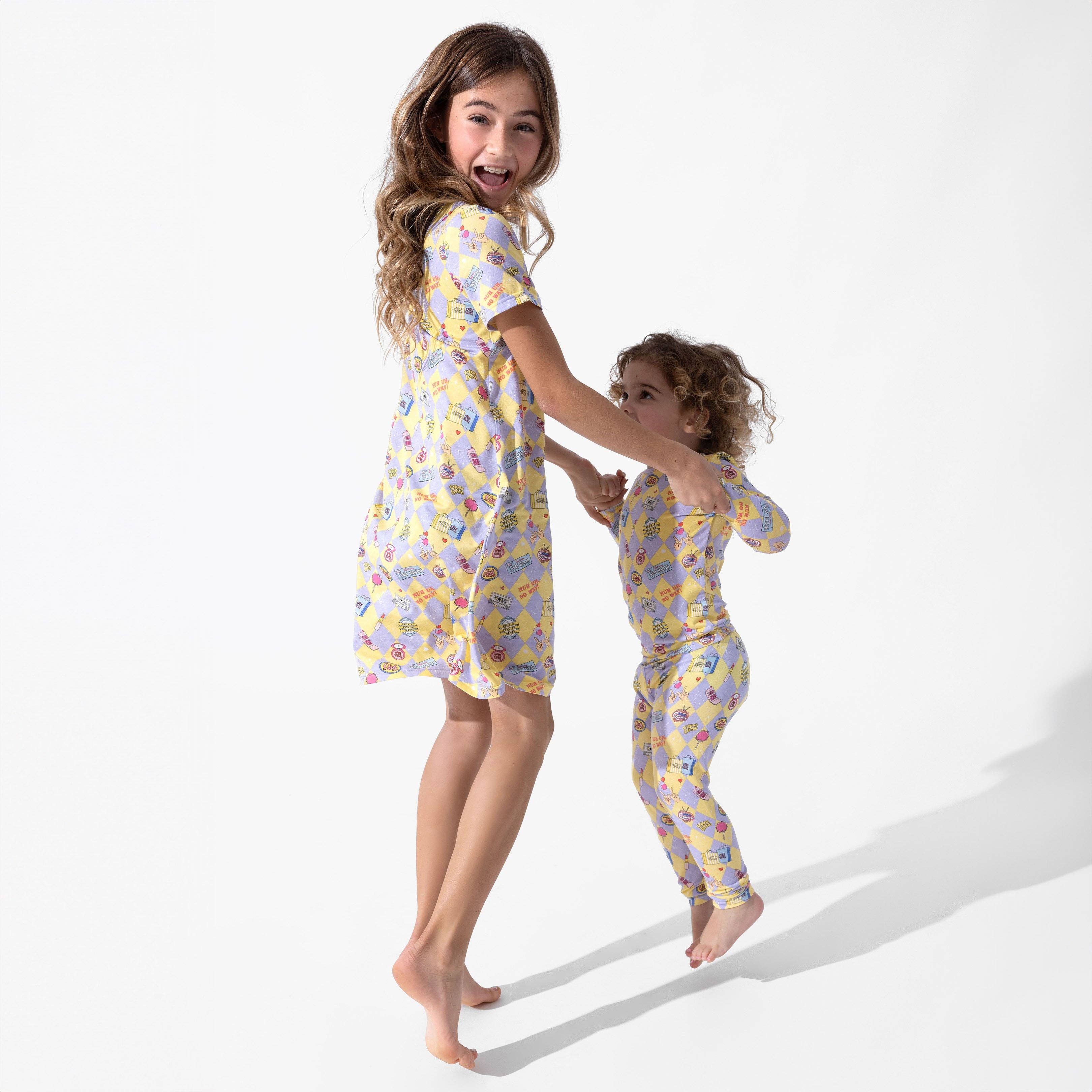 Bamboo Long Sleeve Pajama Set - Clueless As If! - Image 19