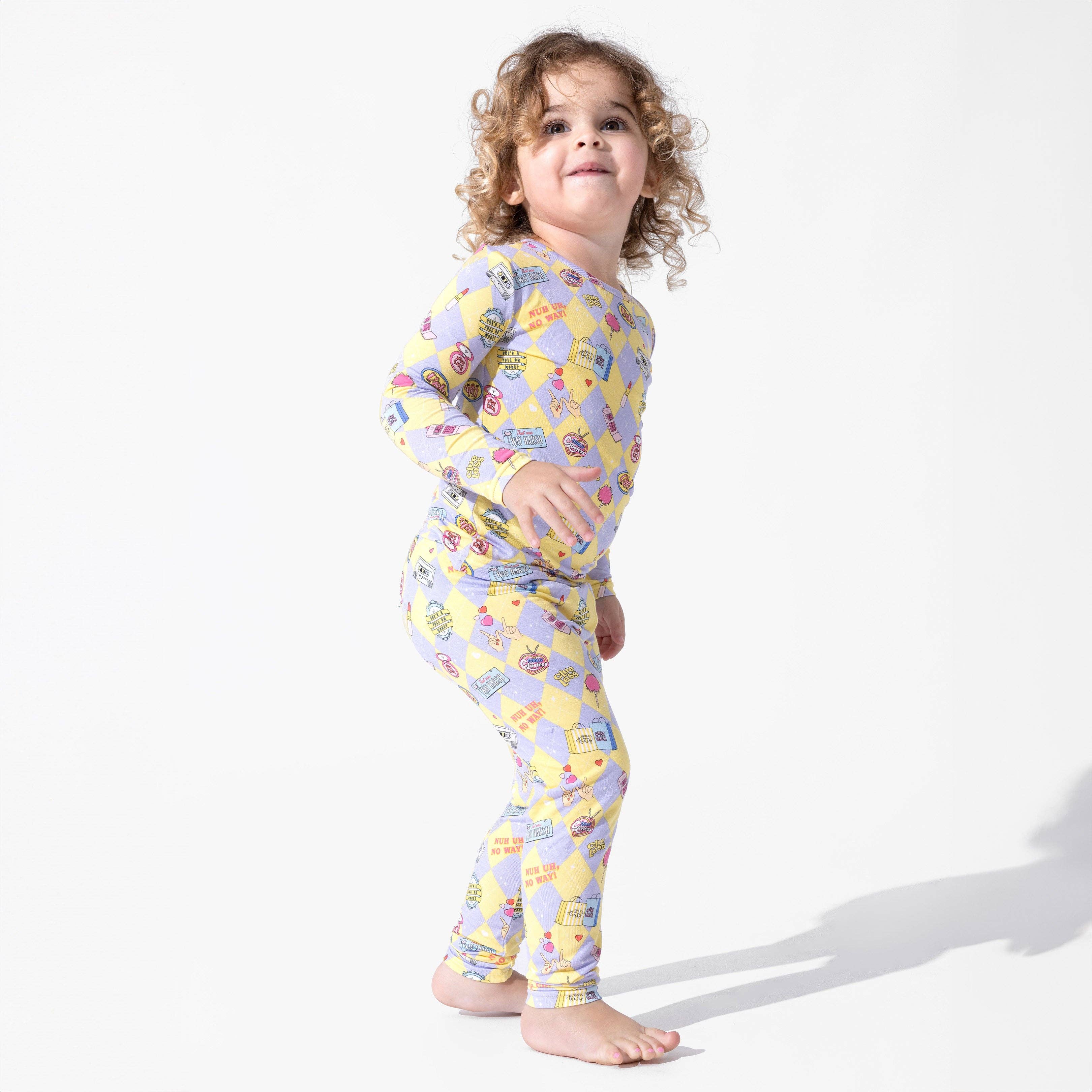Bamboo Long Sleeve Pajama Set - Clueless As If! - Image 8