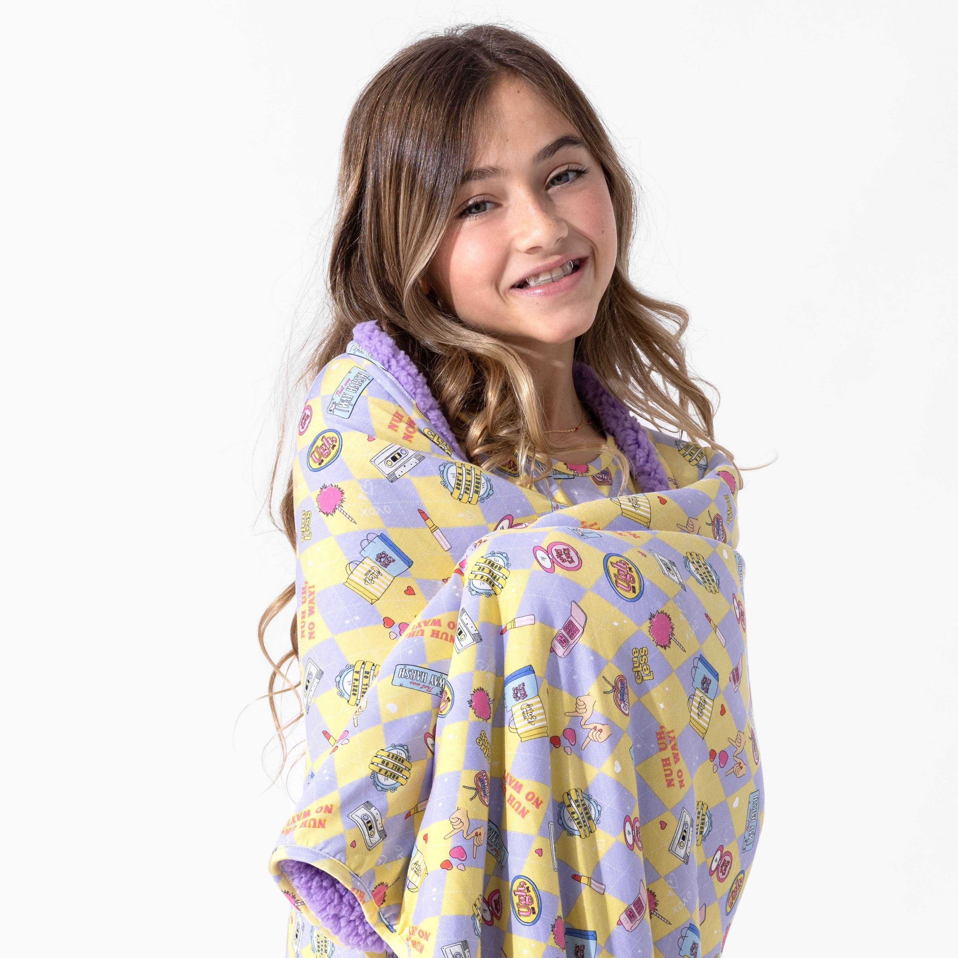 Bamboo Sherpa Blanket - Clueless As If! - Image 5