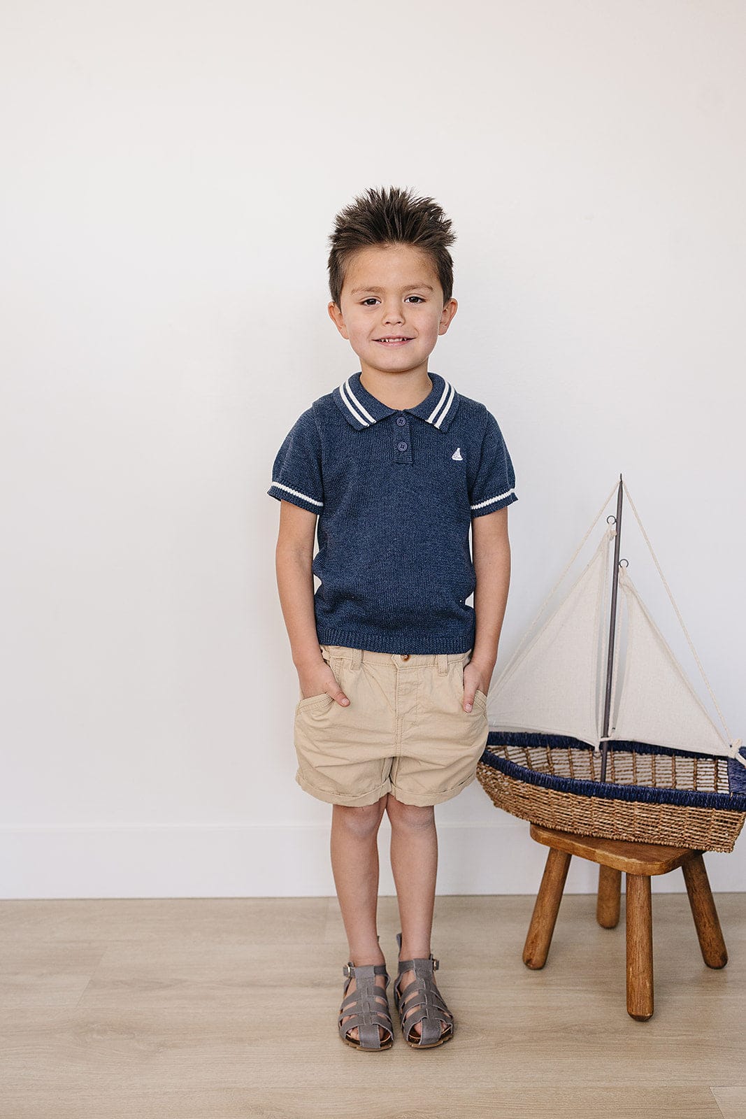 Collared Sailboat Knit Shirt - Image 4