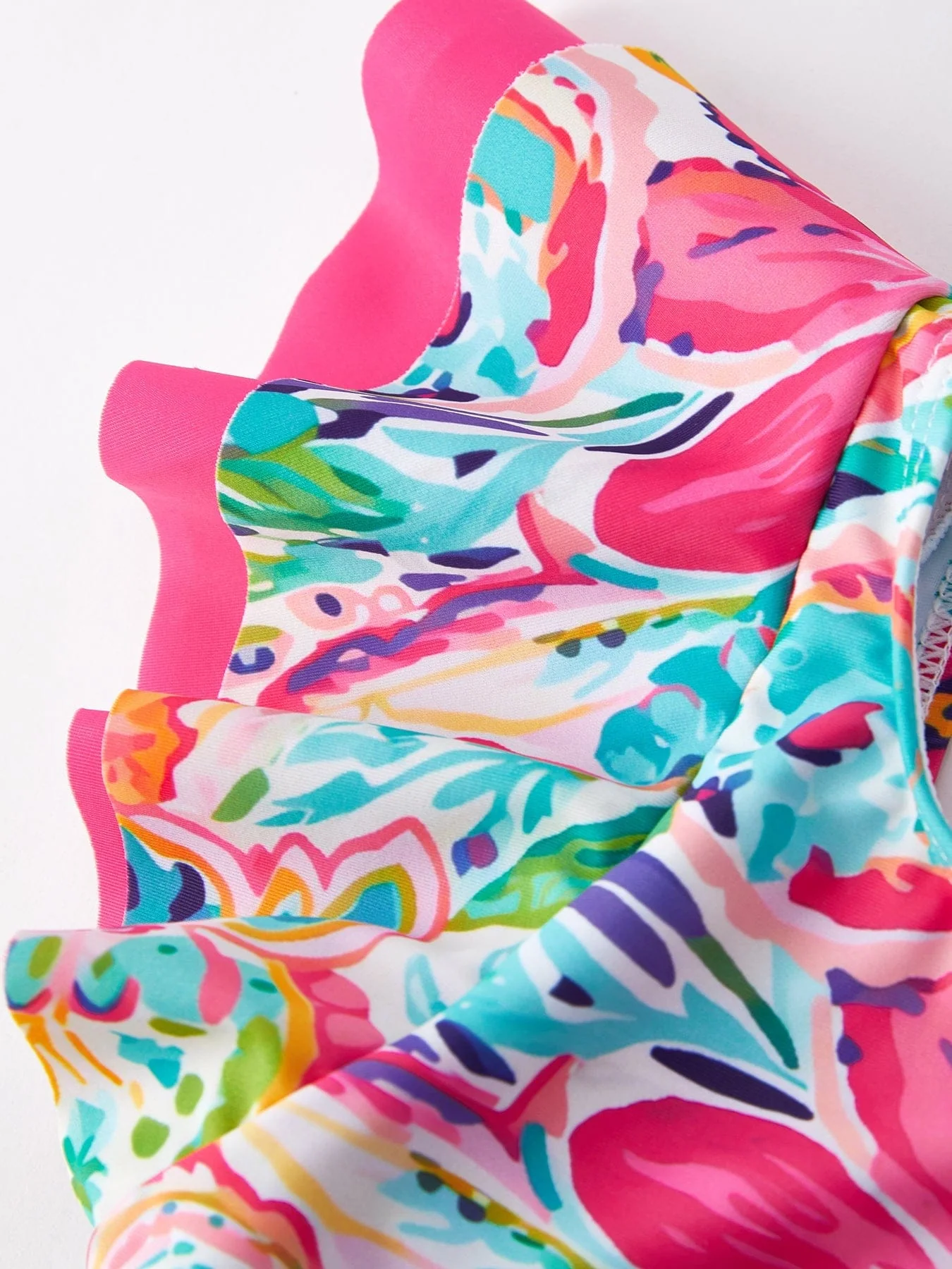 "Colorful Pattern" Girls' Boutique Swimsuit - Image 4