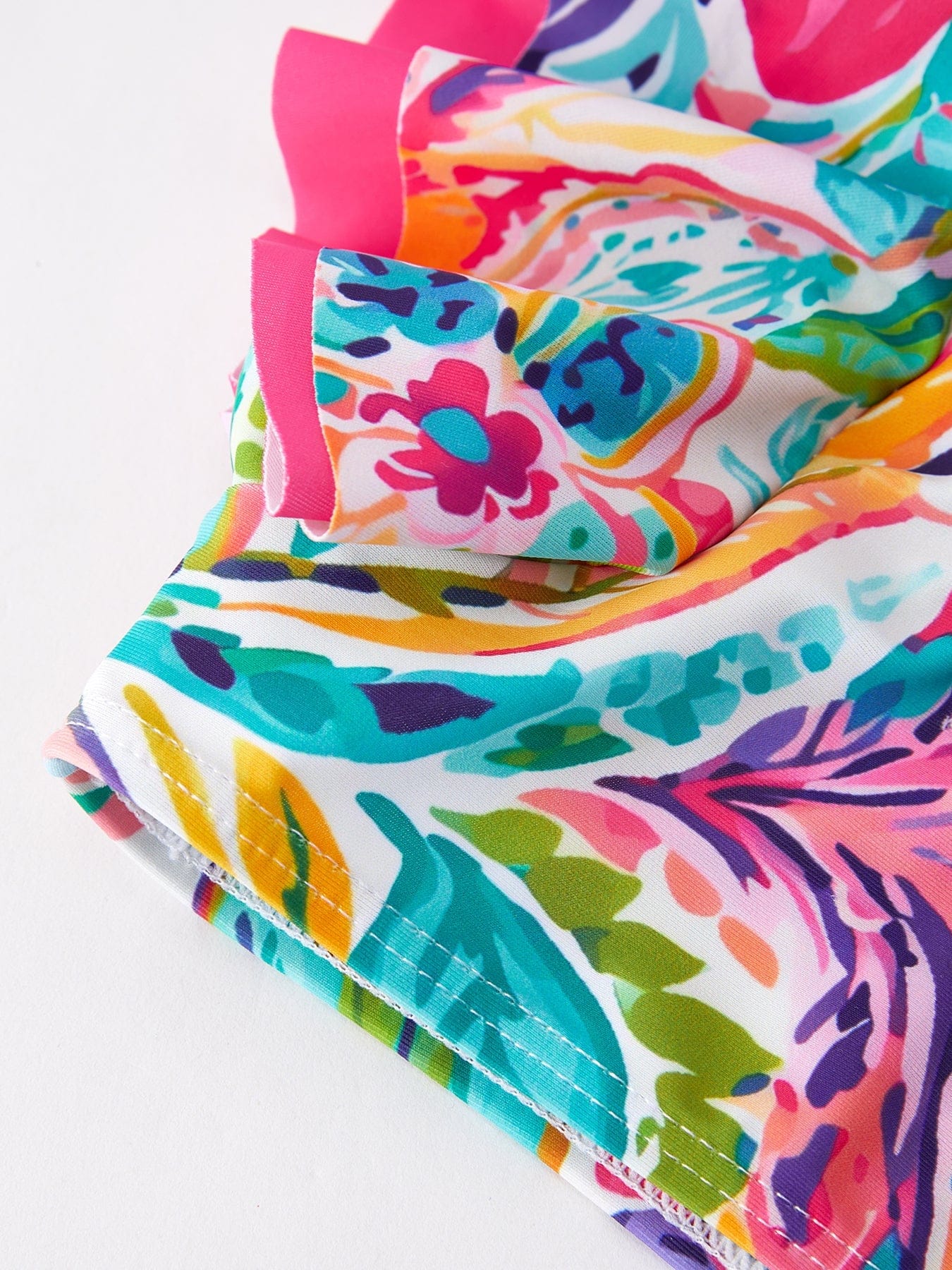 "Colorful Pattern" Girls' Boutique Swimsuit - Image 5