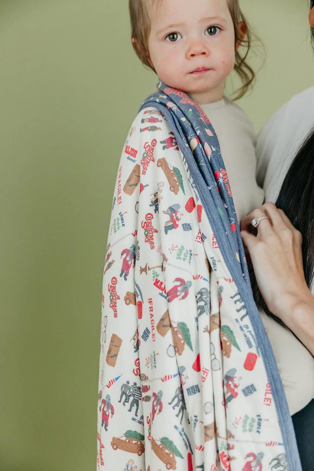 3-Layer Stretchy Quilt Blanket - A Christmas Story - Image 3