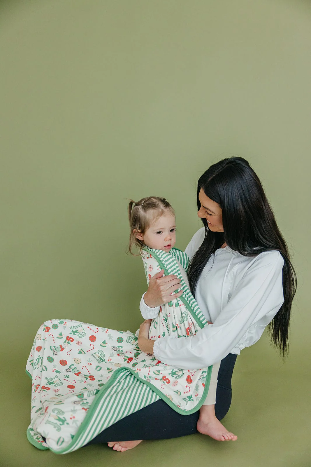3-Layer Stretchy Quilt Blanket - Elf - Image 2