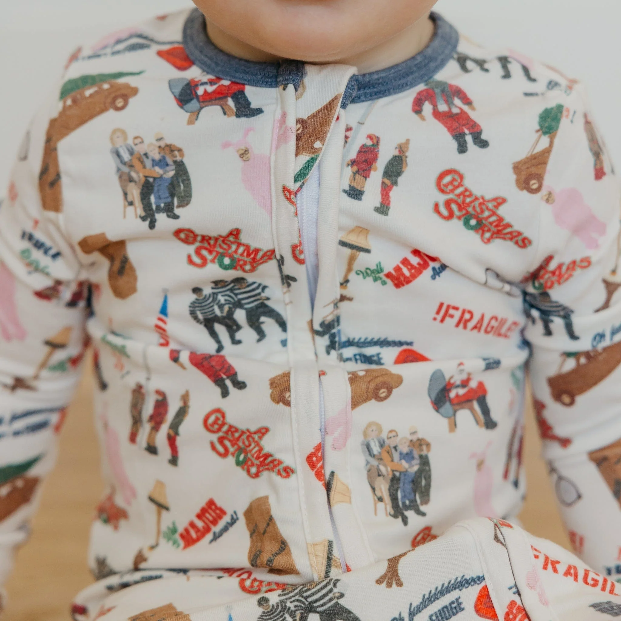 Footie with 2-Way Zipper - A Christmas Story - Image 2