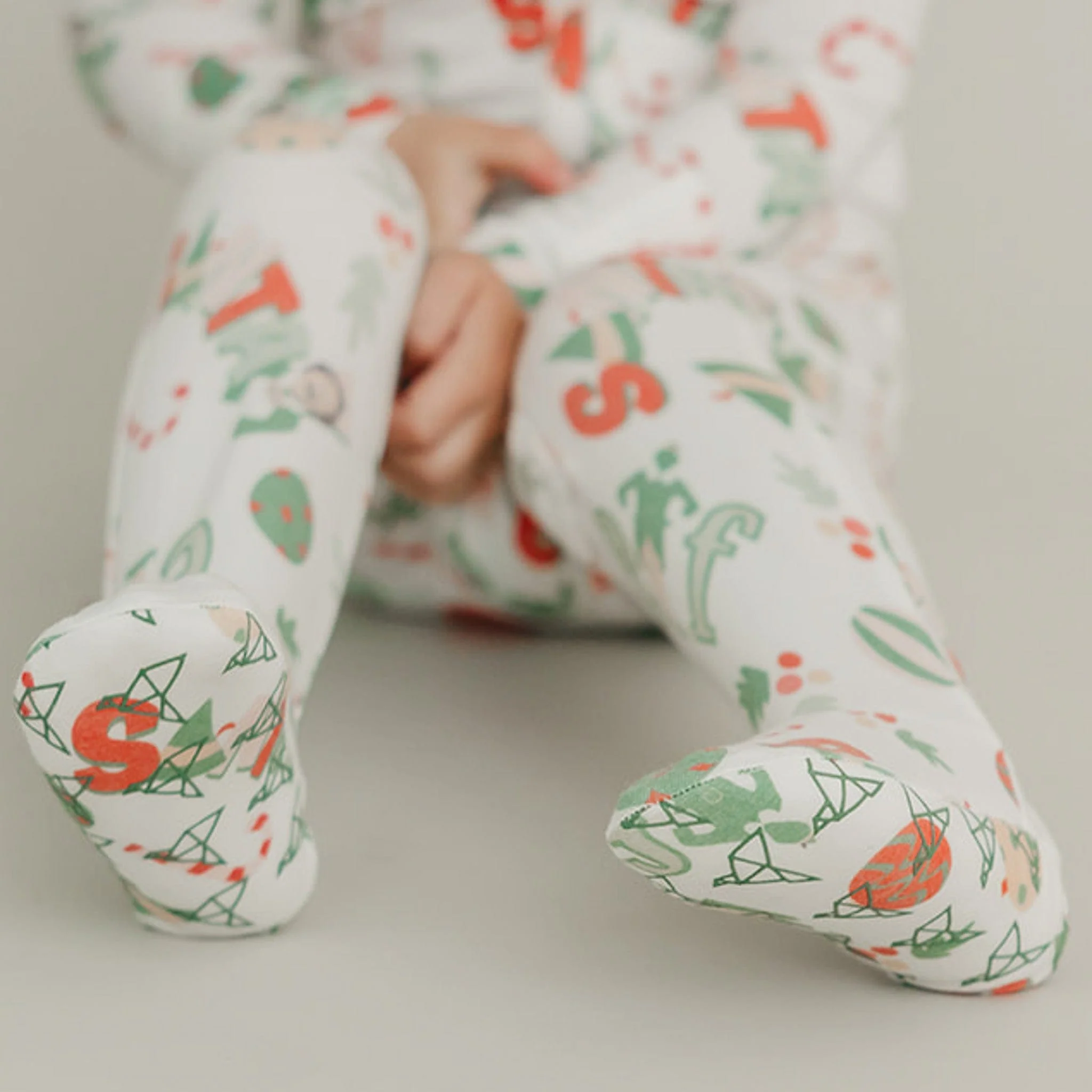 Footie with 2-Way Zipper - Elf - Image 3