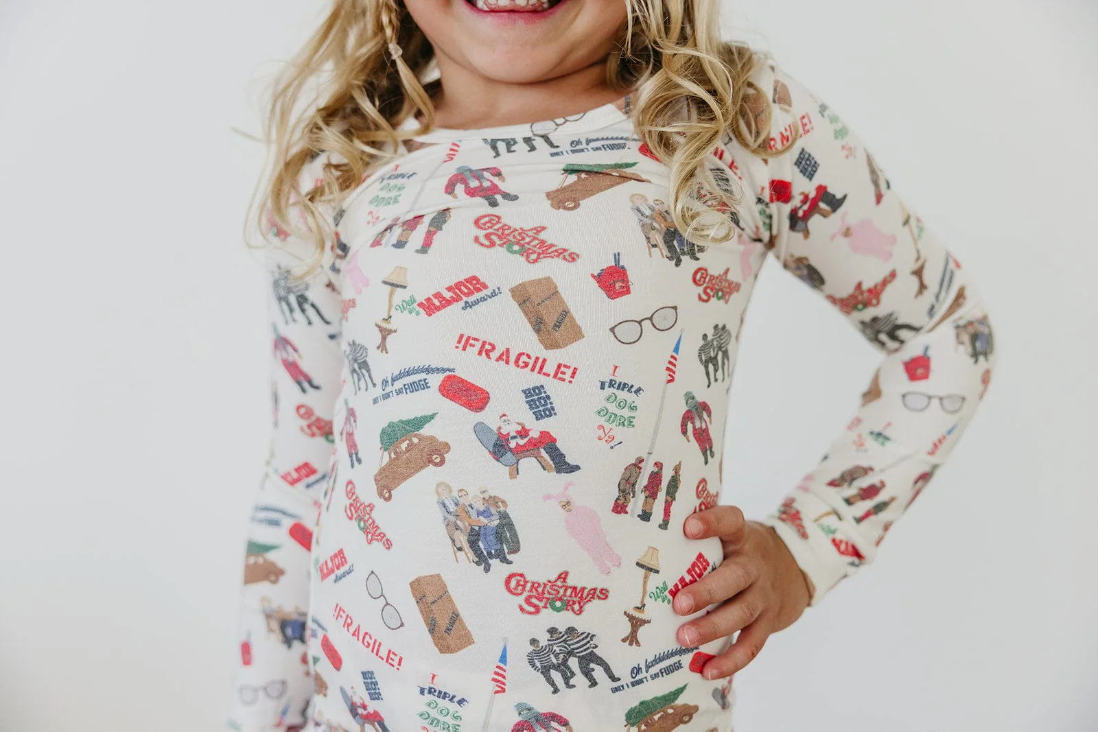 Long Sleeve Pajama Set - A Christmas Story - Image 5