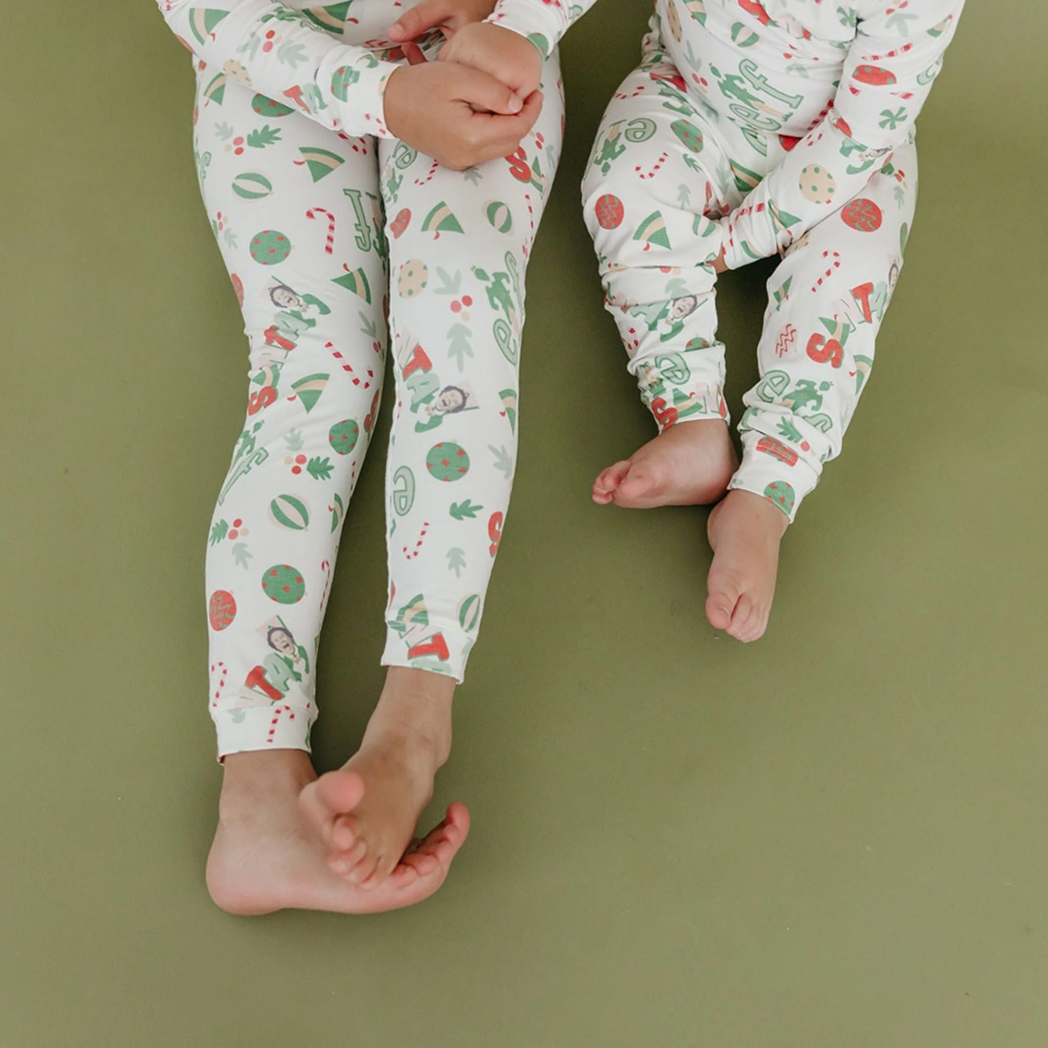 Long Sleeve Pajama Set - Elf - Image 3