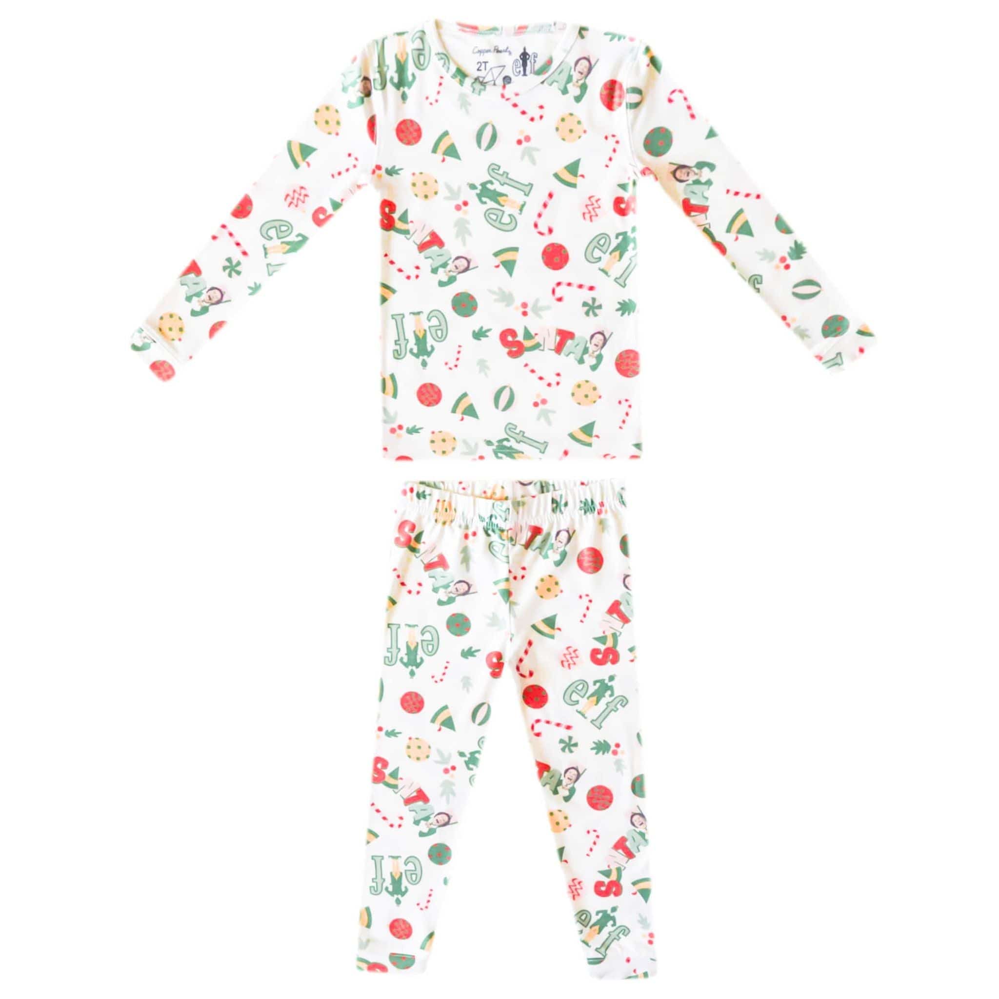 Long Sleeve Pajama Set - Elf - Image 5
