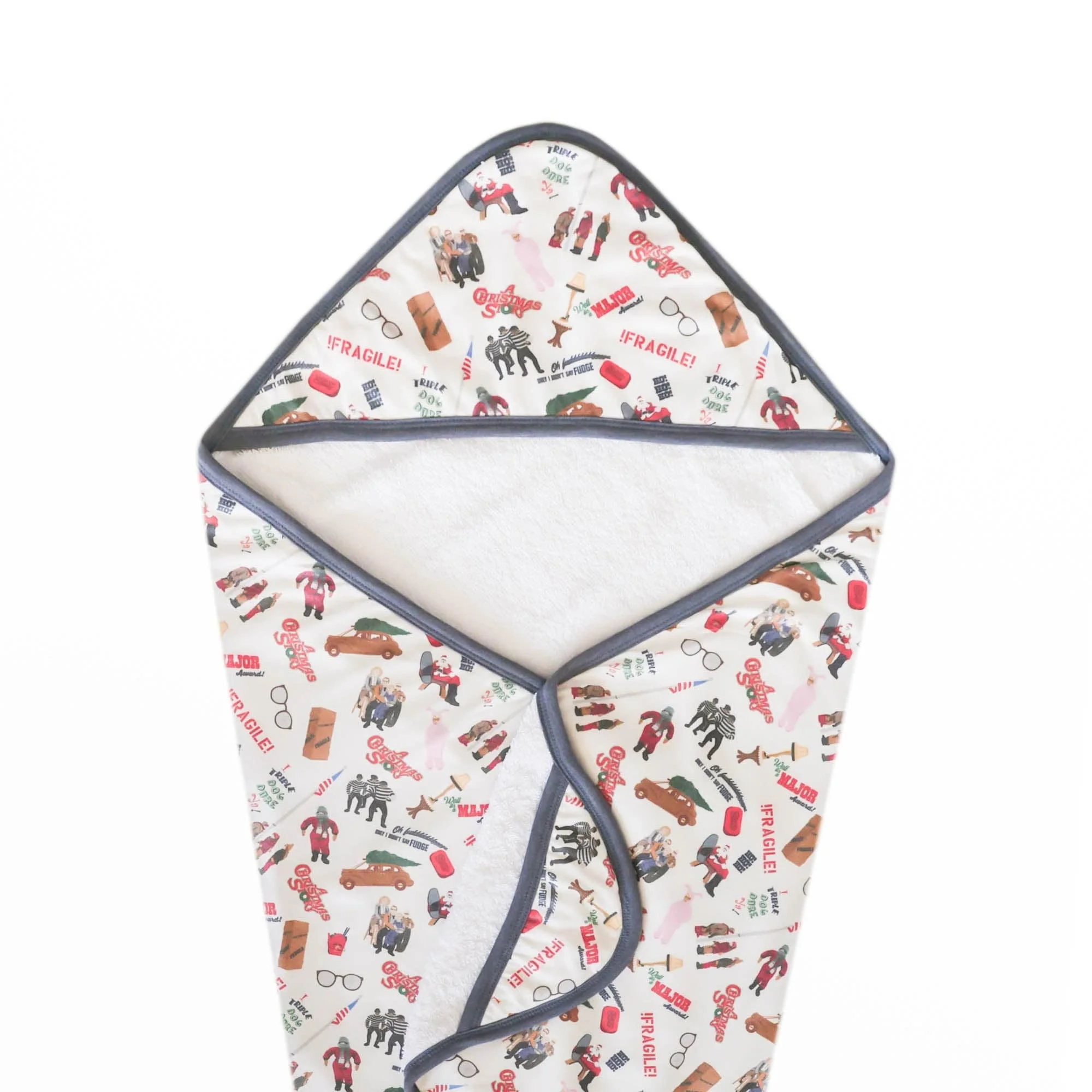 Premium Knit Hooded Towel - A Christmas Story - Image 2