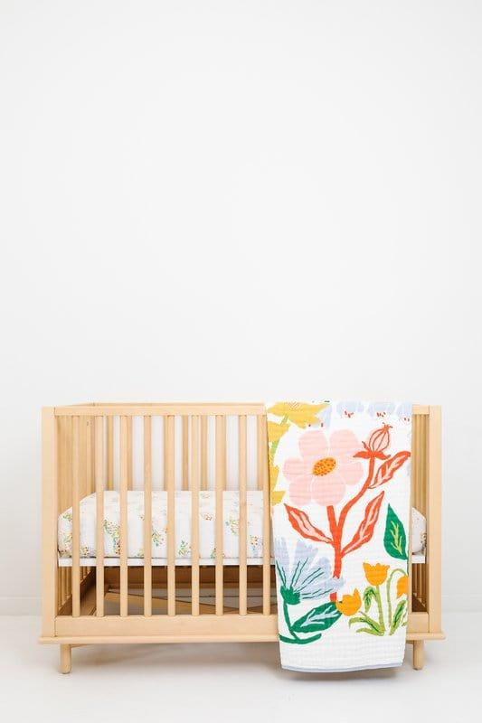 Girl's Quilt Blanket - Cottage Garden - Image 3