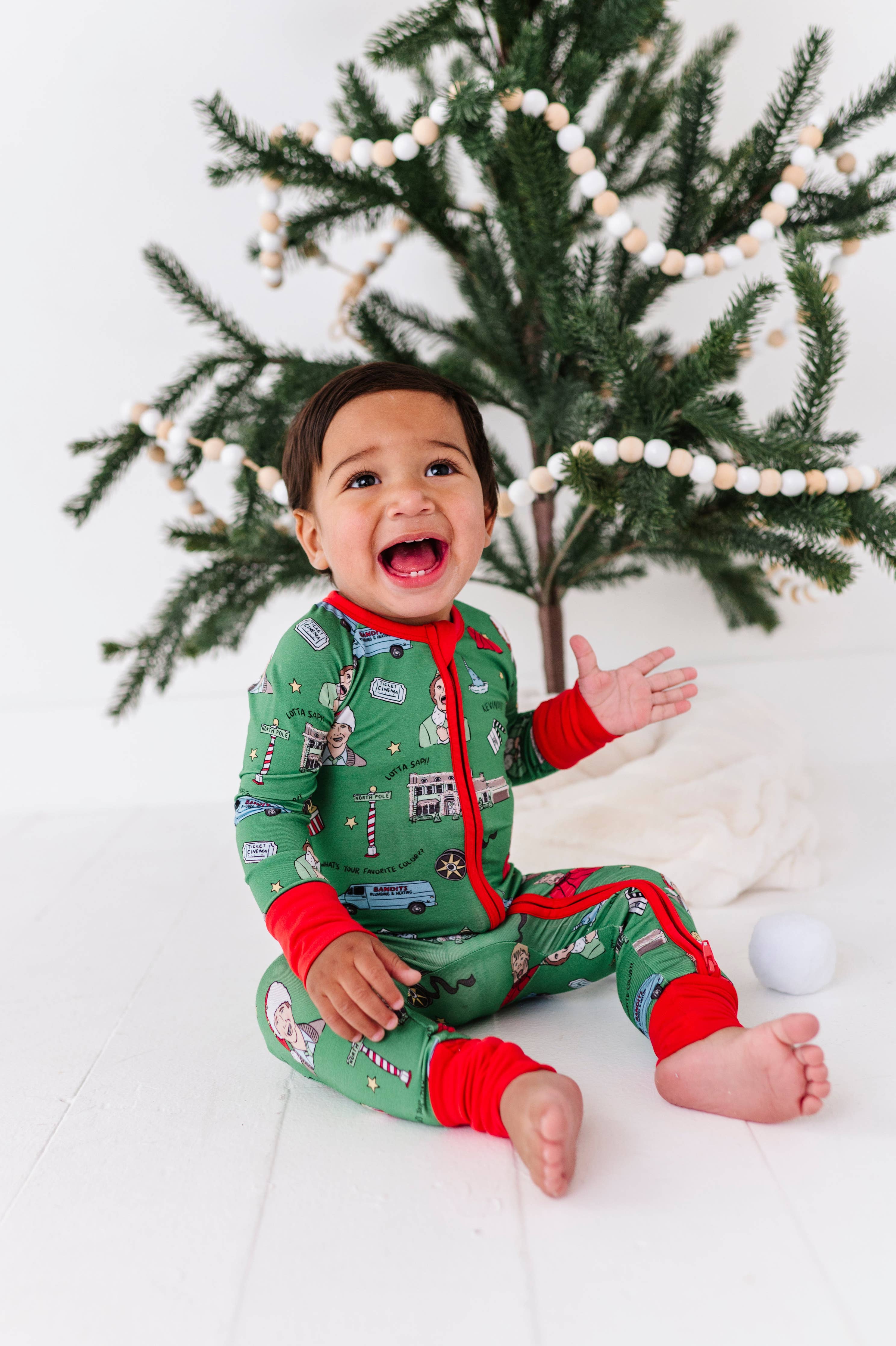 Cozy with the Classics Bamboo Convertible Footie Romper - Image 4