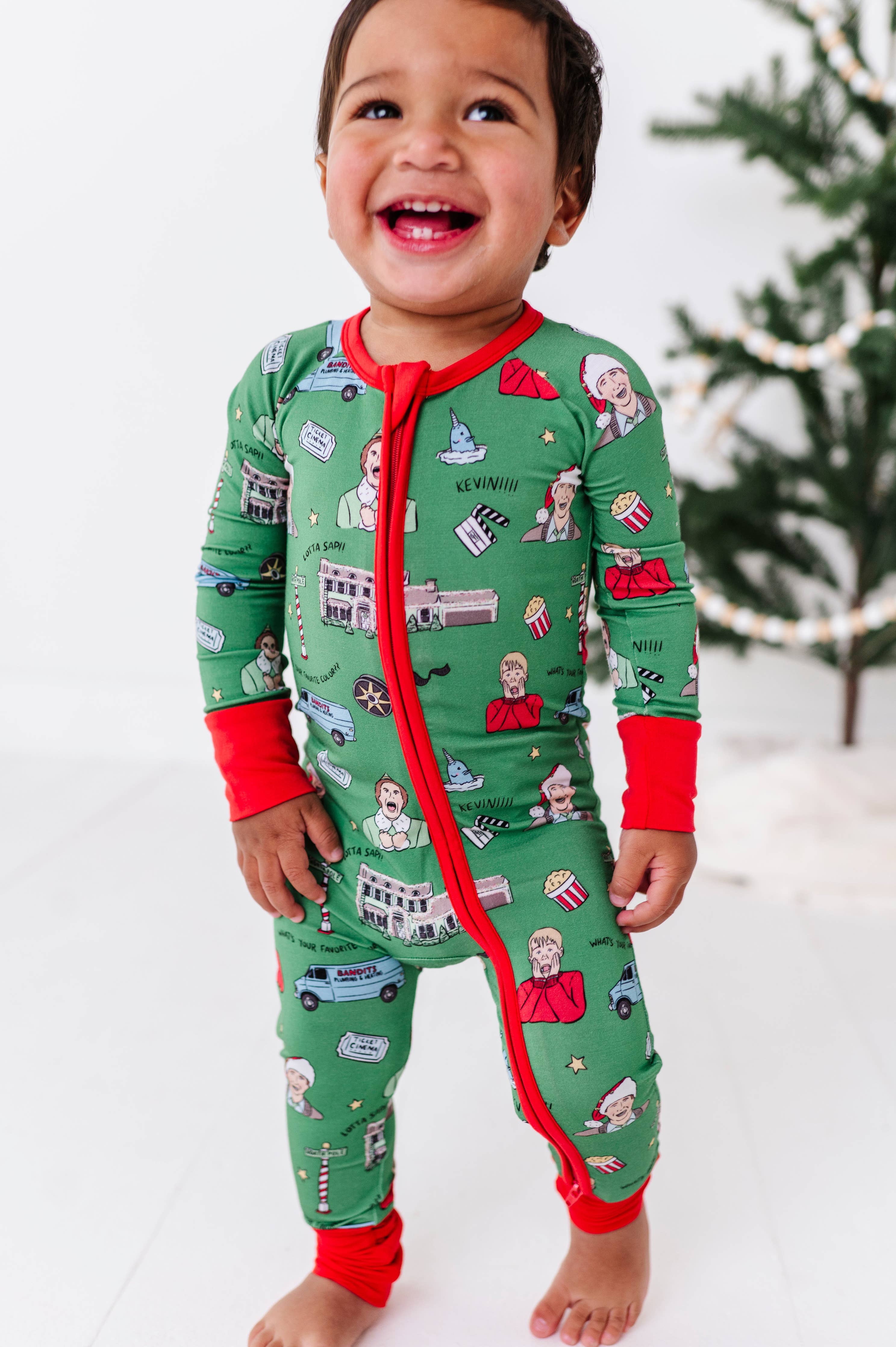 Cozy with the Classics Bamboo Convertible Footie Romper - Image 5