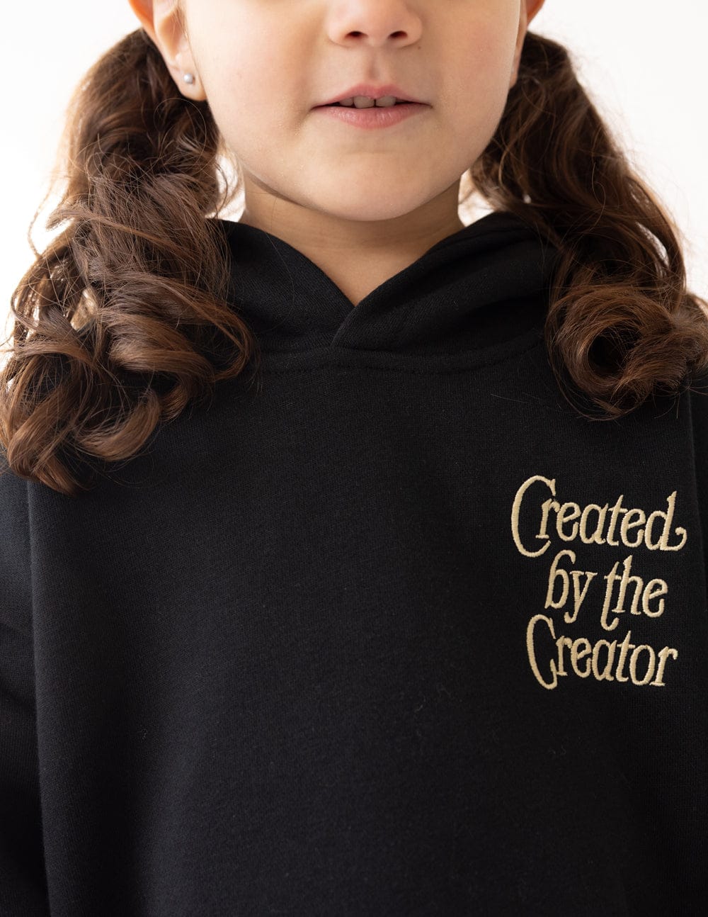 Created by the Creator Kids Hoodie - Image 2