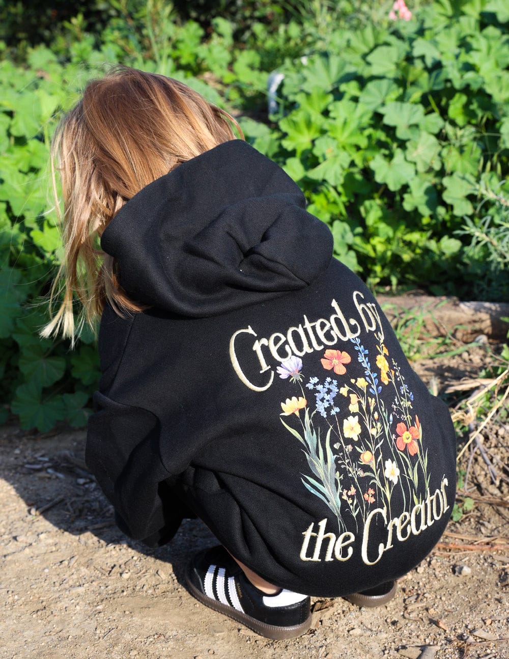 Created by the Creator Kids Hoodie - Image 5