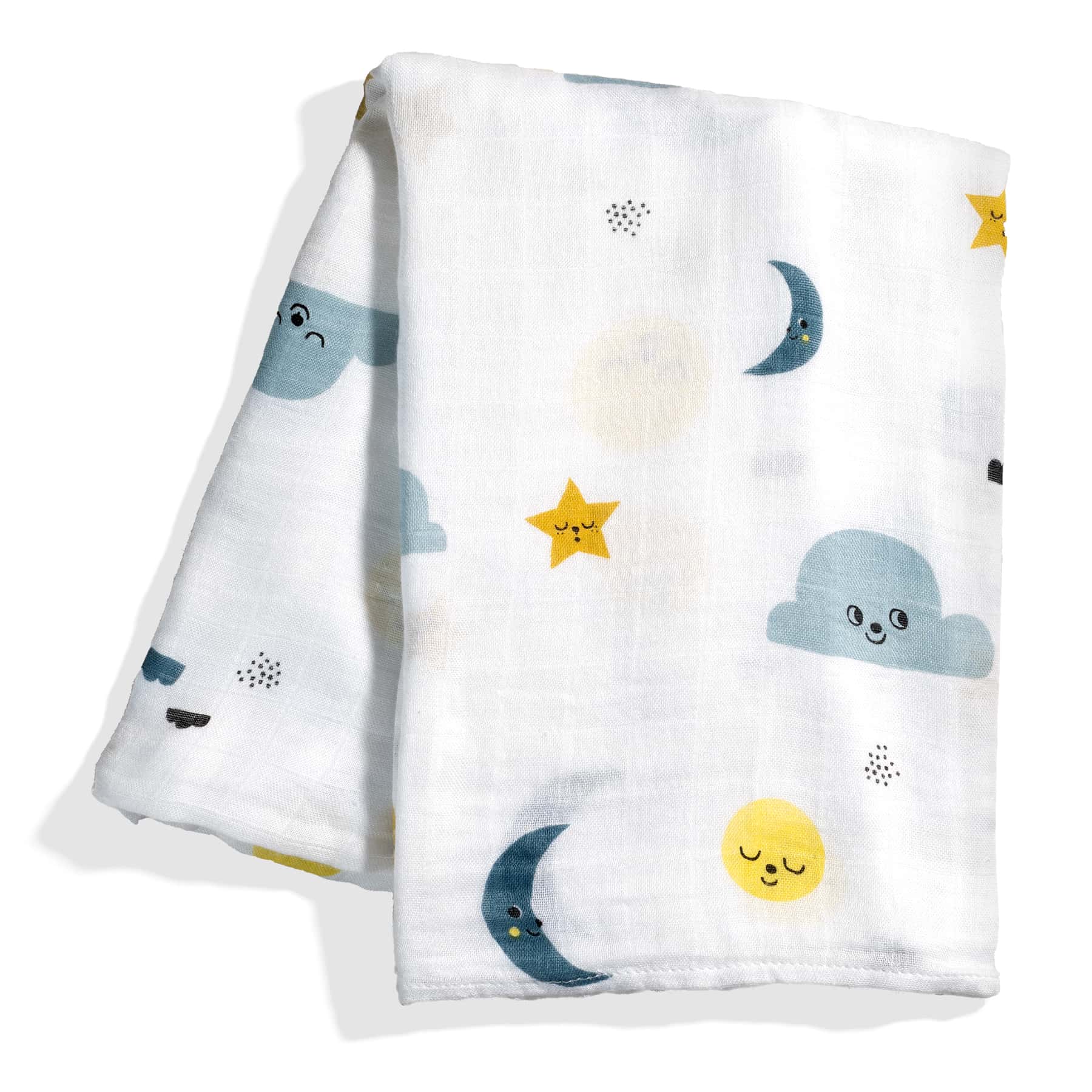 Crib sheet and Swaddle bundle - Moon's Birthday - Image 5