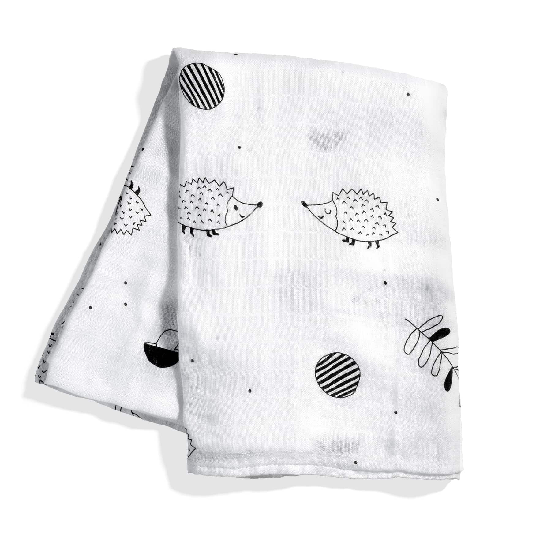 Crib Sheet & Swaddle Baby Gift Set - Woodland Dreams - Image 5