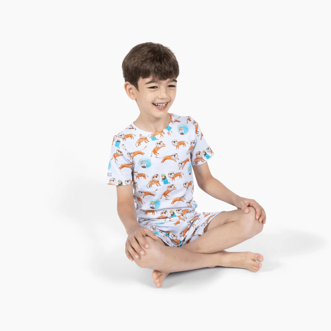 Daniel & The Lions Den PJ Shorts Set Cotton - Image 4