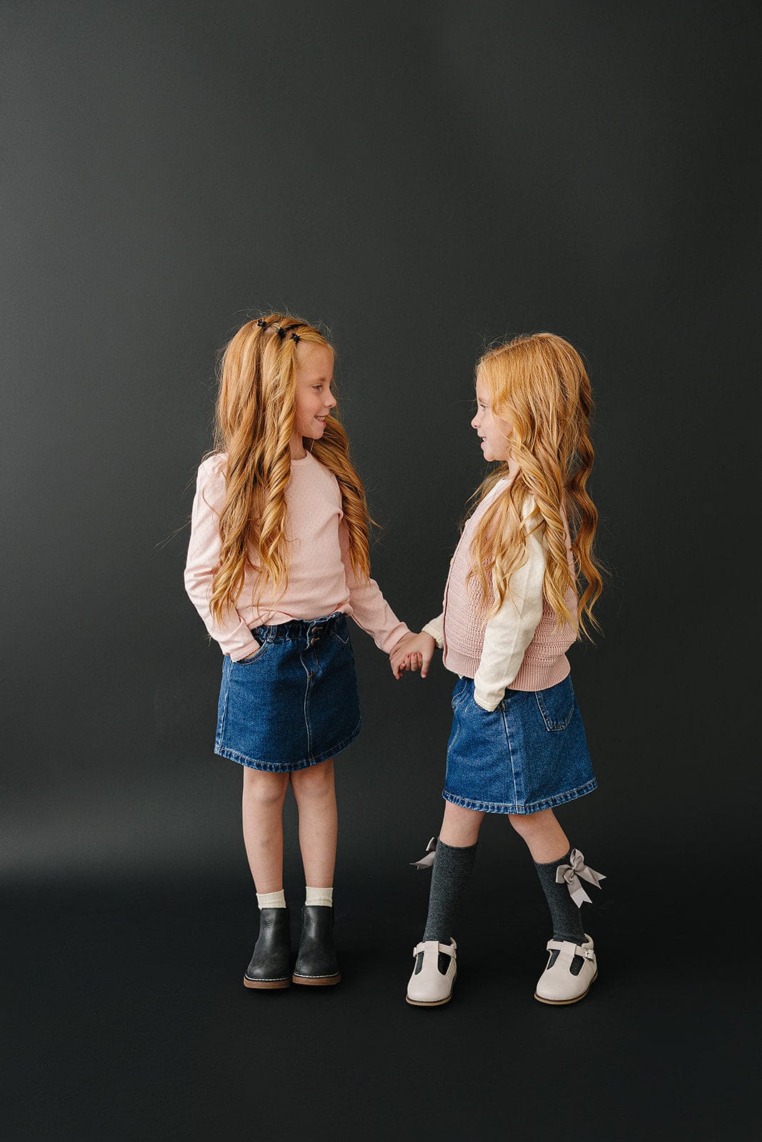 Dark Wash Denim Skirt - Image 7