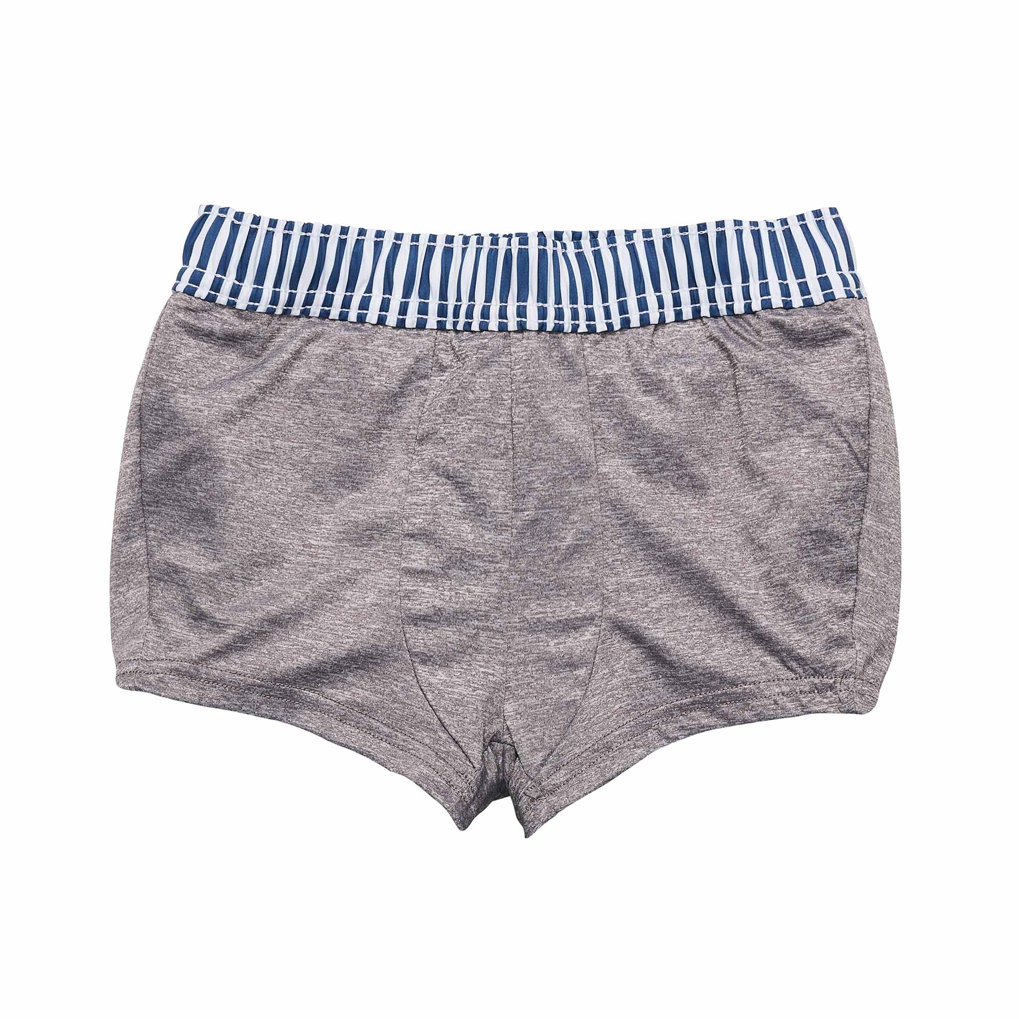 Denim Stripe Comfort Lined Swim Short - Image 5