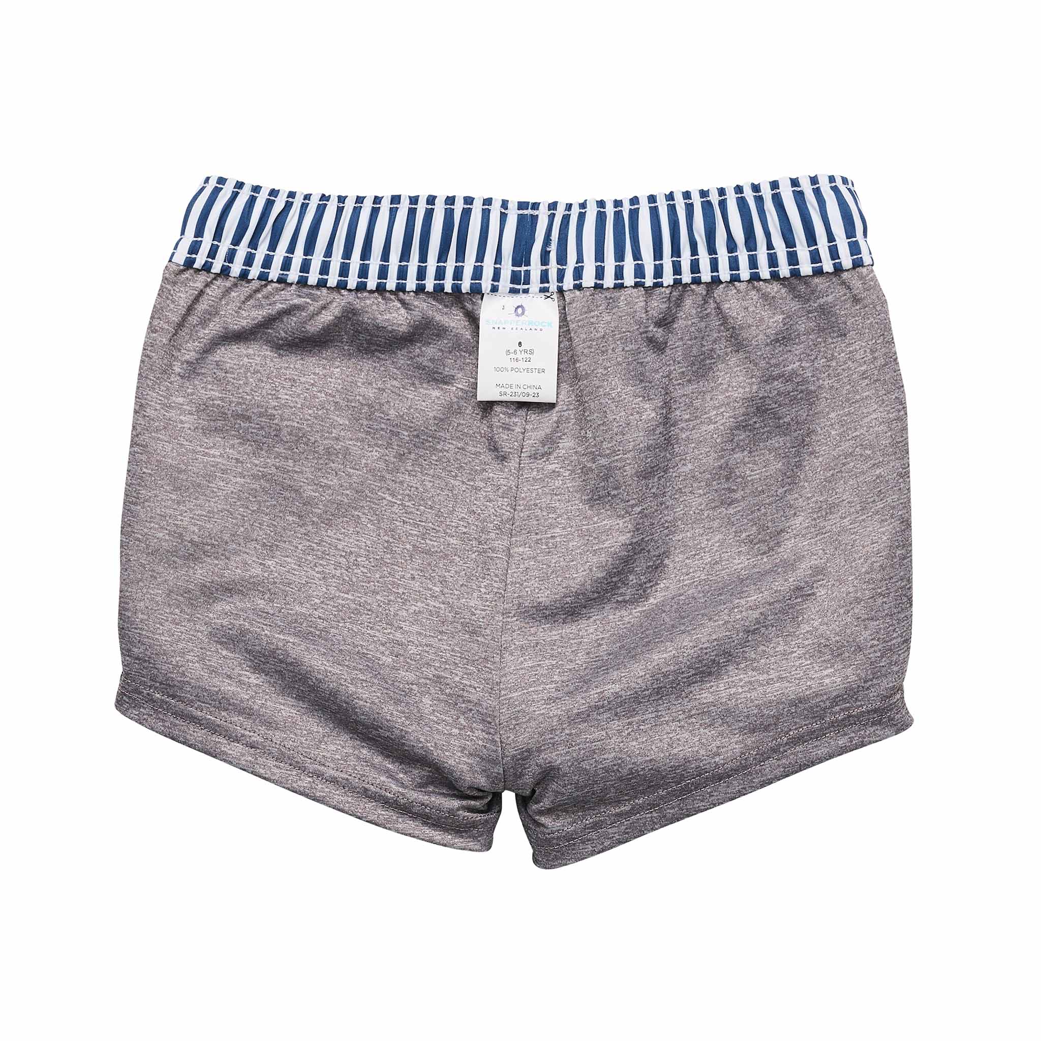 Denim Stripe Comfort Lined Swim Short - Image 7