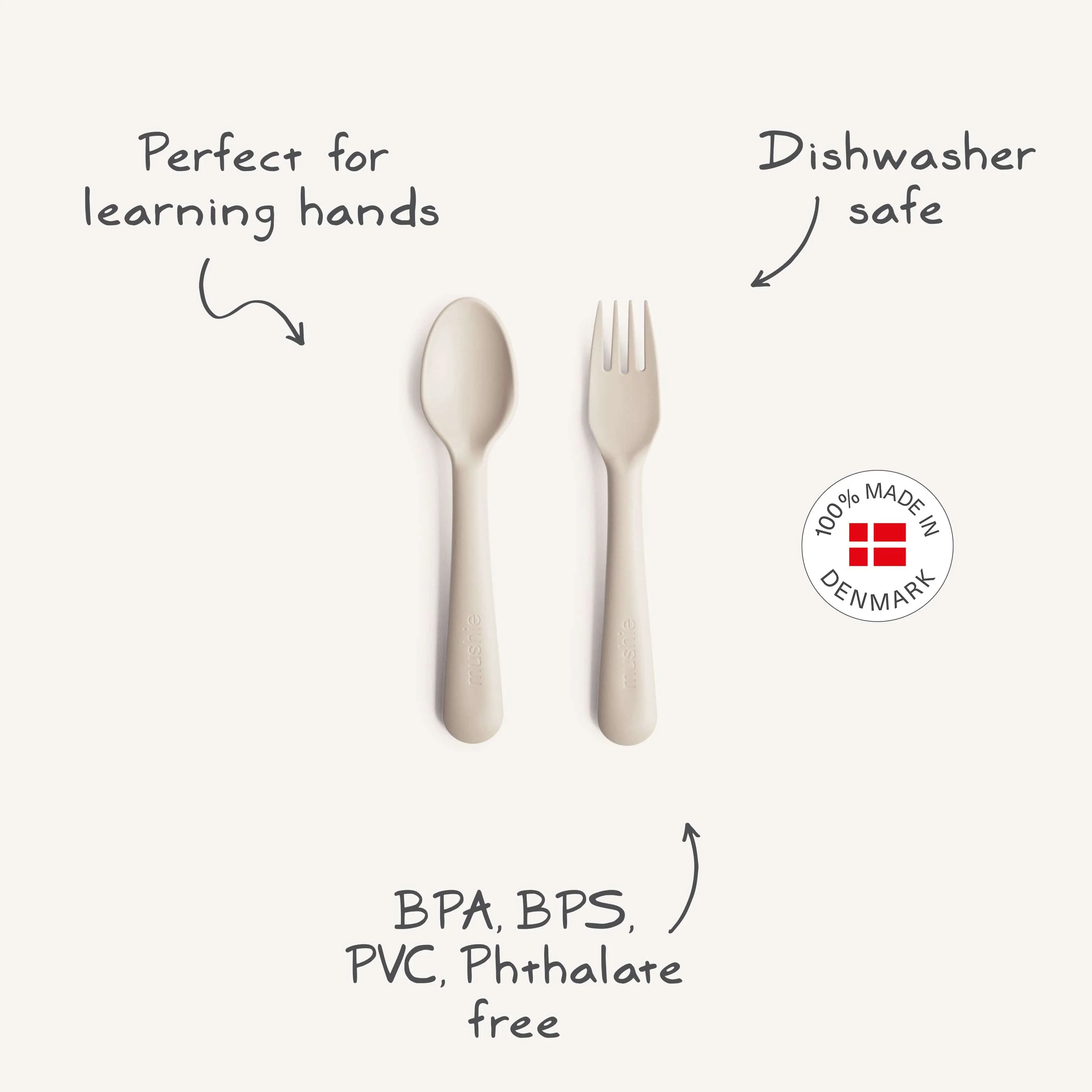 Dinnerware Fork and Spoon Set - Image 2
