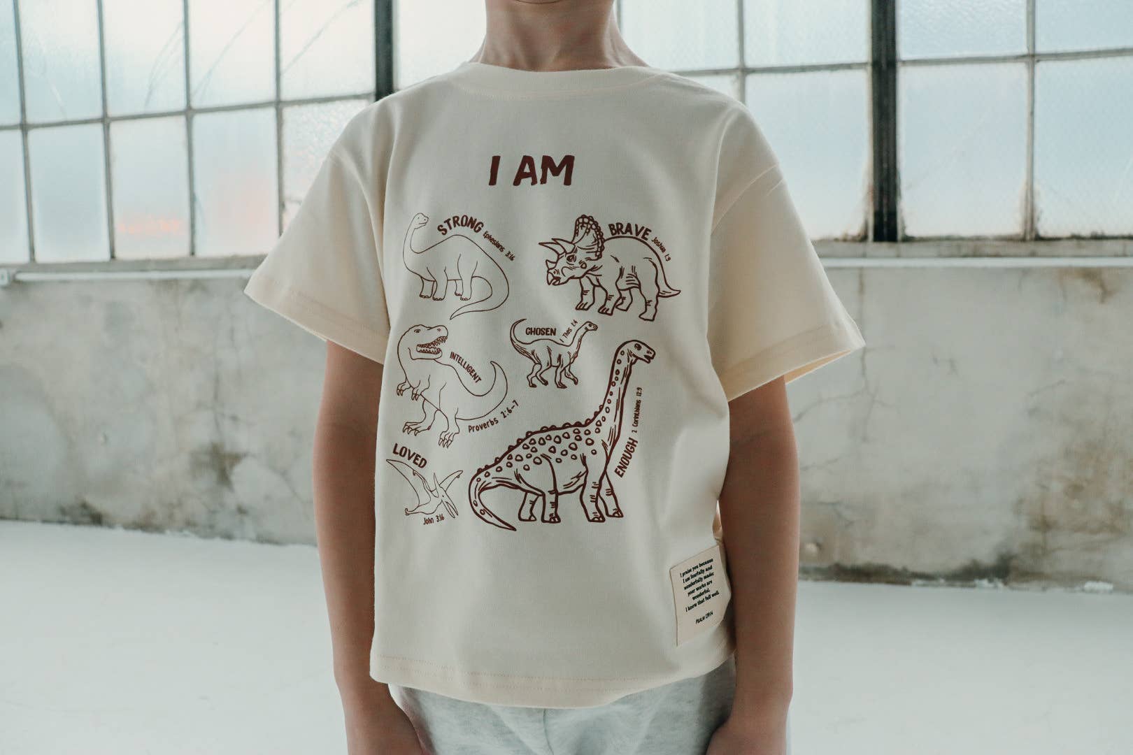 Dino Affirmation Short Sleeve T-Shirt
