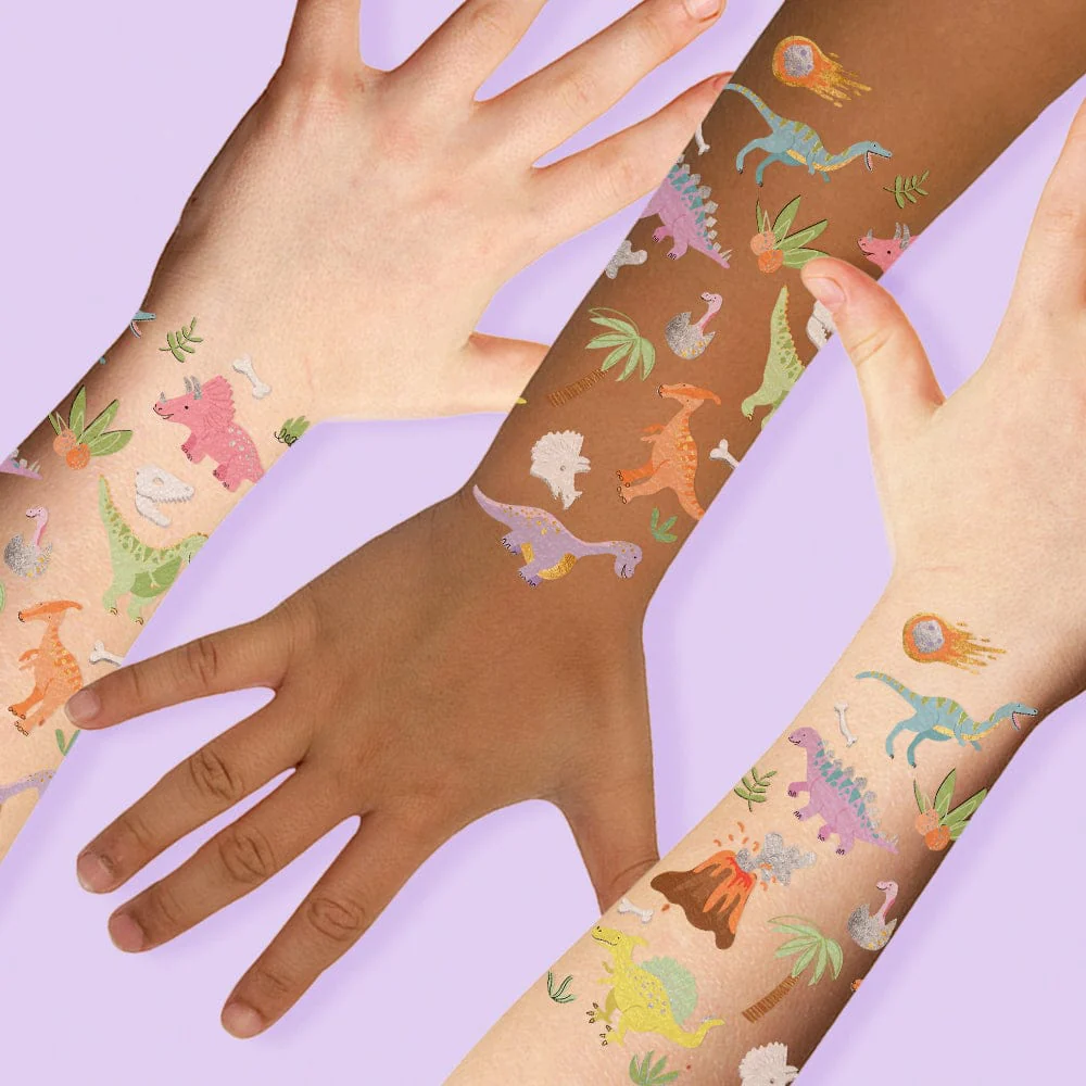 Dinosaurs Temporary Tattoos - Image 2
