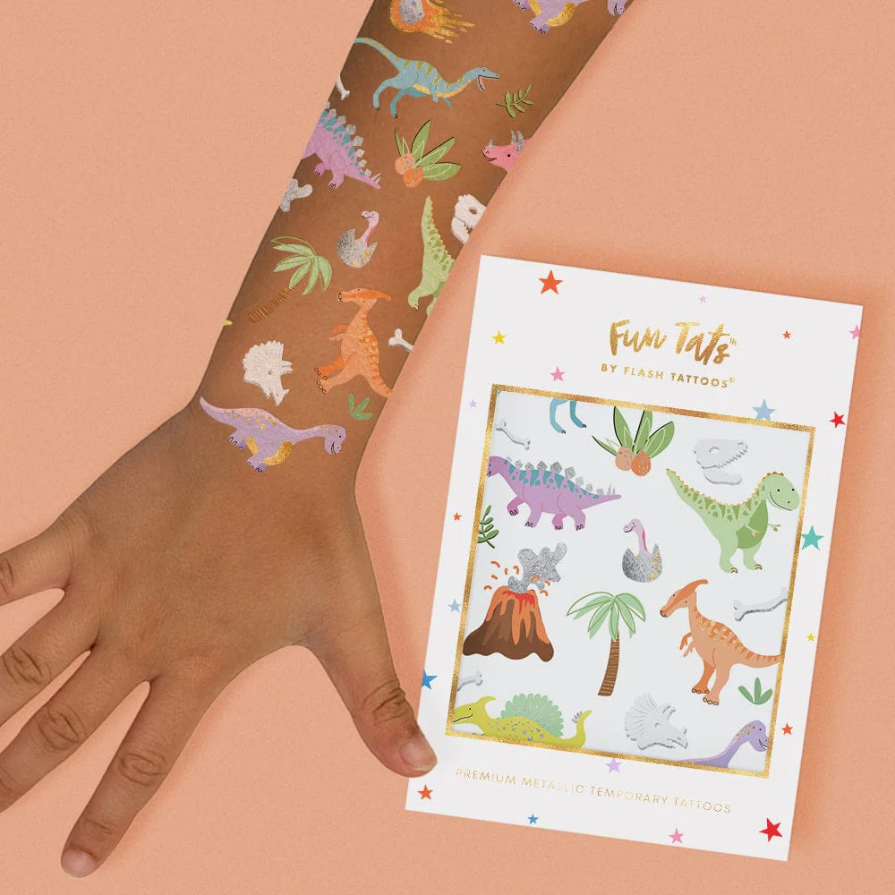 Dinosaurs Temporary Tattoos - Image 4