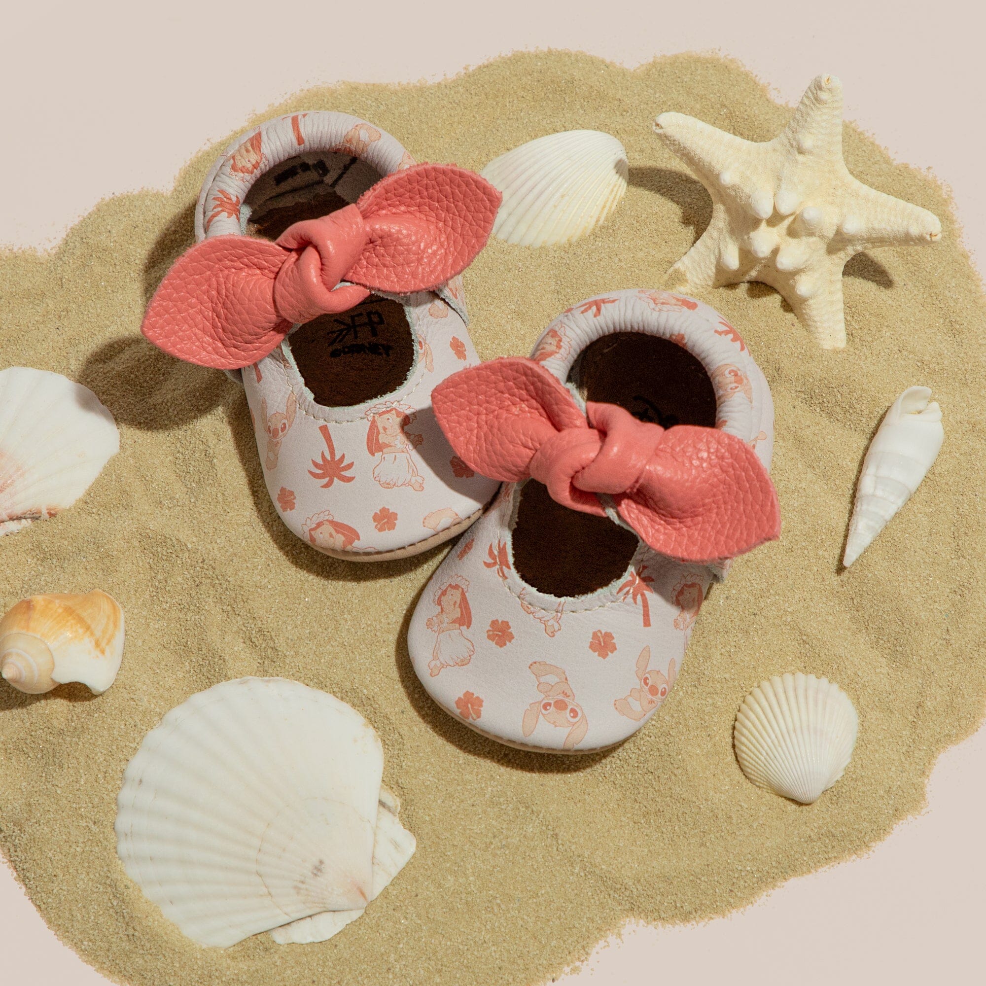 Disney Lilo Beachy Knotted Bow Baby Shoe - Image 4