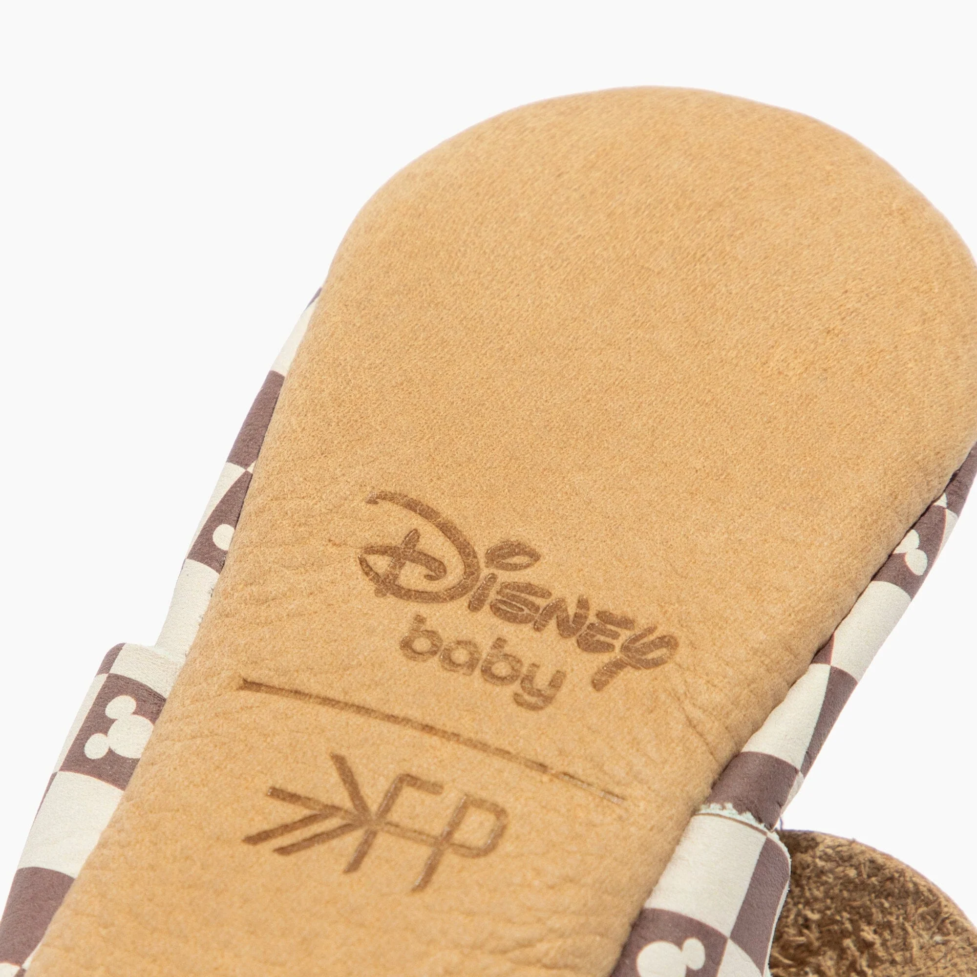 Disney Mocha Mickey Mouse Knotted Bow Baby Shoe - Image 6