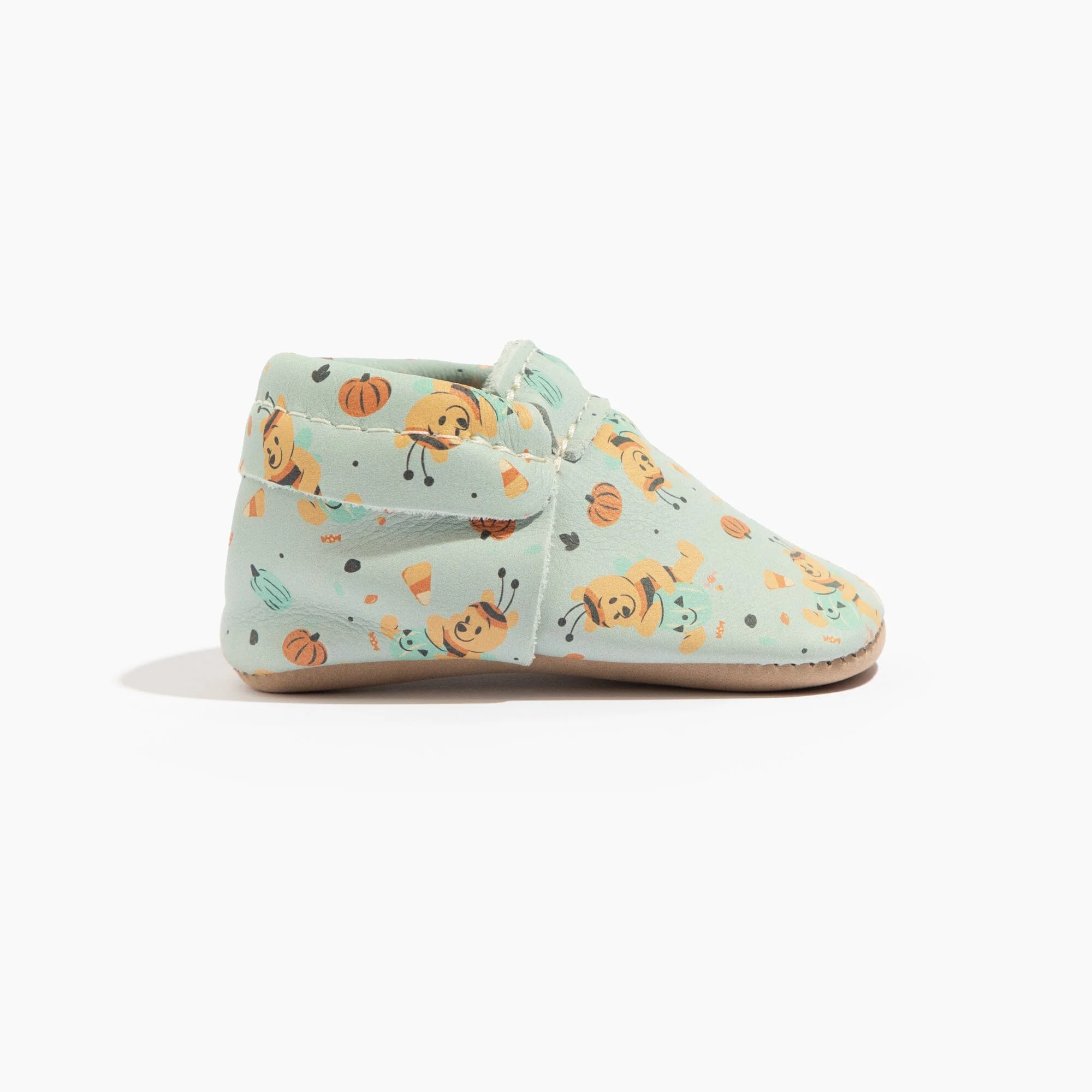 Disney Pumpkin Pooh Bear City Baby Shoe - Image 3