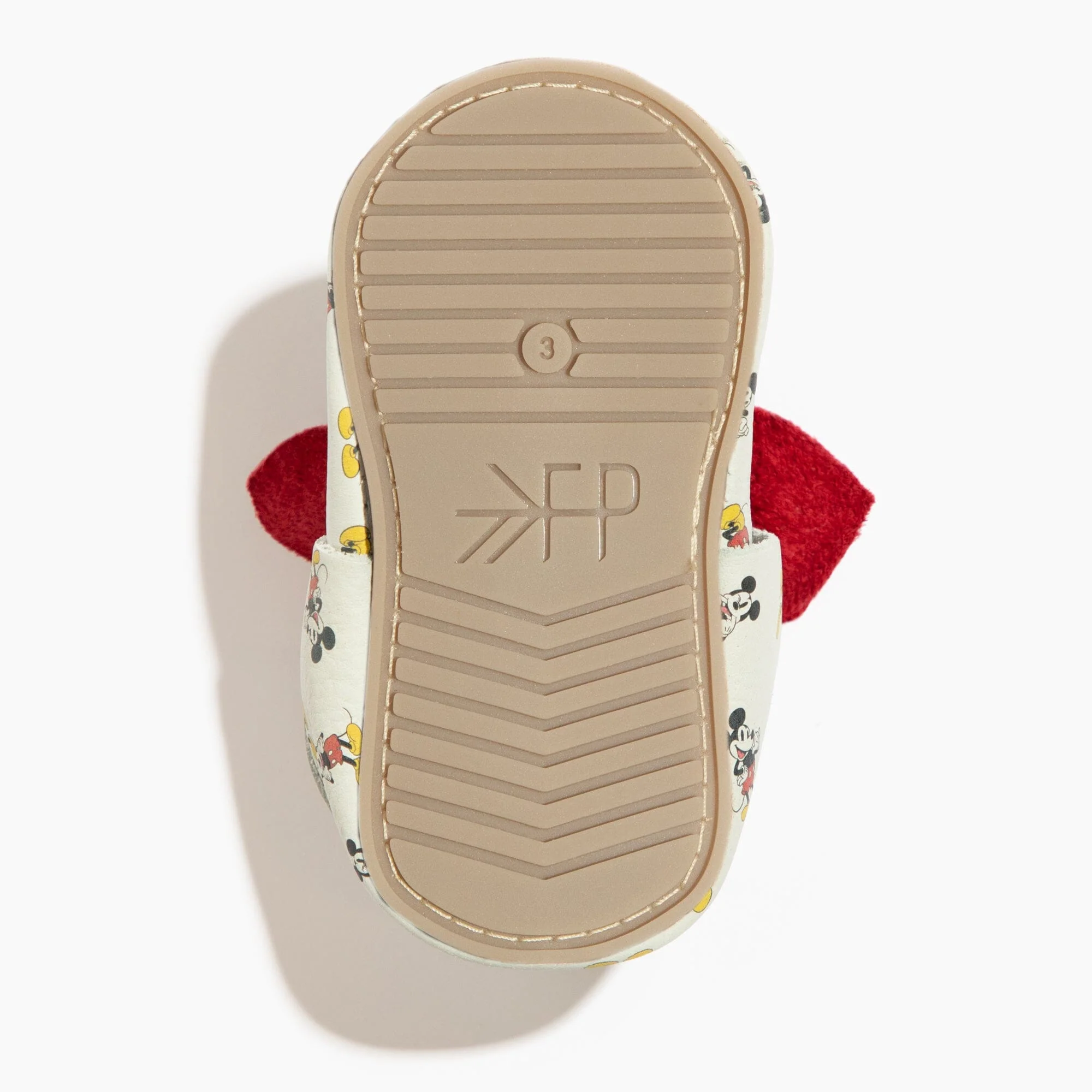 Disney Retro Mickey Mouse Knotted Bow Baby Shoe - Image 5